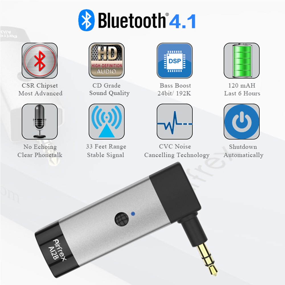 Wireless Bluetooth Receiver Adapter for Beats Studio 2/Solo 2/Pro/Executive/Mixr Headphones - Bluetooth Audio Adapter for Car, Home Stereo & Headphone Replacement | Perfect for Wireless Music Streaming, Hands-Free Calls & Enhanced Audio Experience
