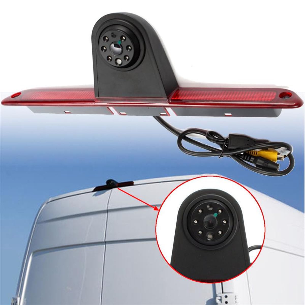 Mercedes Benz Sprinter & VW Crafter Van Backup Camera Kit with 7