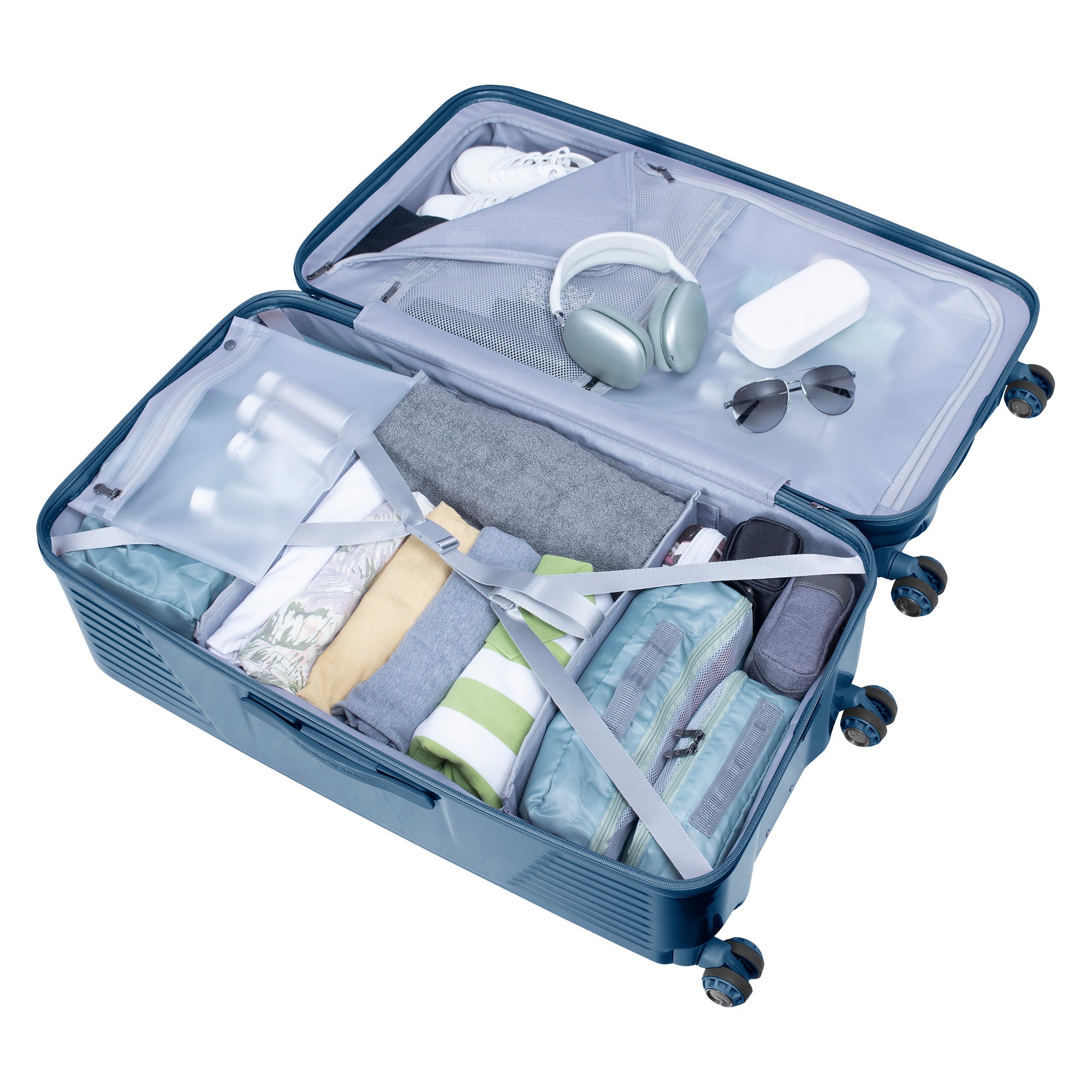 Ultimax II Large Trunk - Spacious Travel Luggage for Airplane, Road Trips & Storage | Durable & Lightweight Suitcase for Men & Women | Perfect for Vacation, Business Travel & Camping Gear