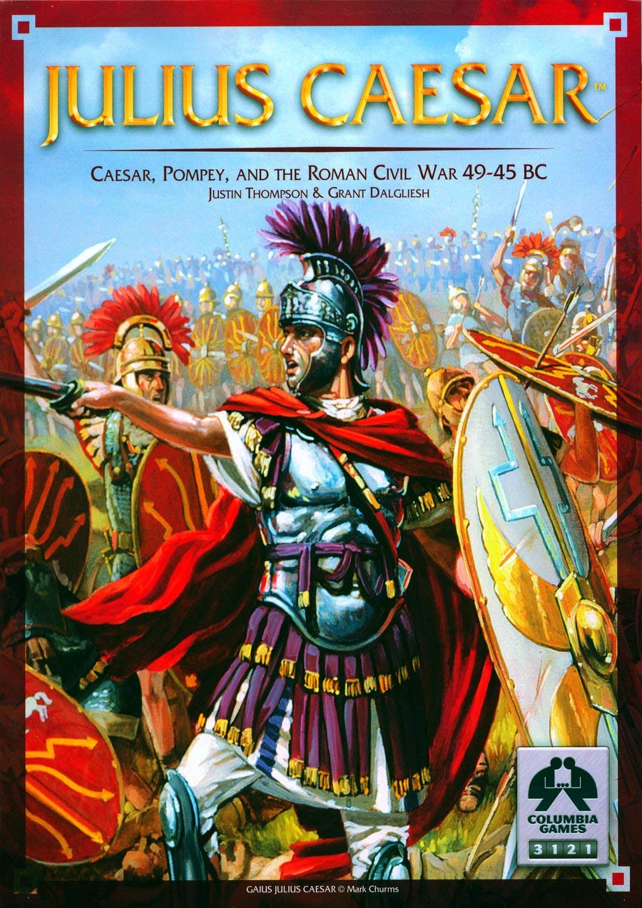 Columbia Games Julius Caesar Enhanced Edition - Strategic Board Game for History Lovers | Perfect for Family Game Nights & Historical Reenactments