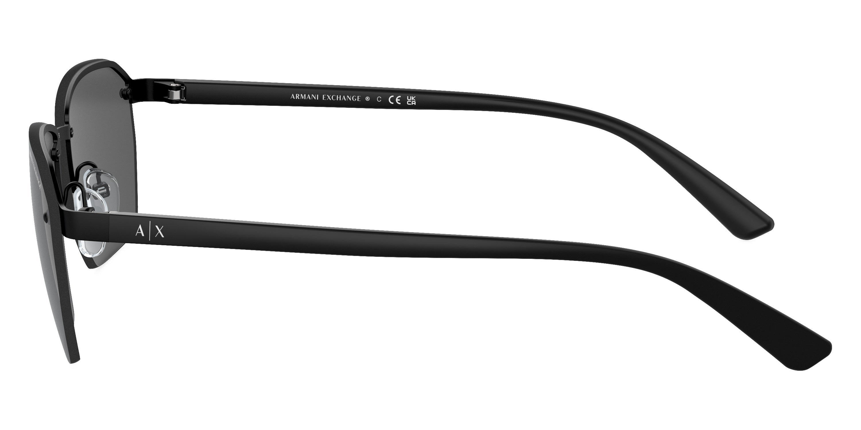 Original Armani Exchange AX2048S 600087 Sunglasses - Polarized UV Protection for Driving, Travel & Outdoor Activities
