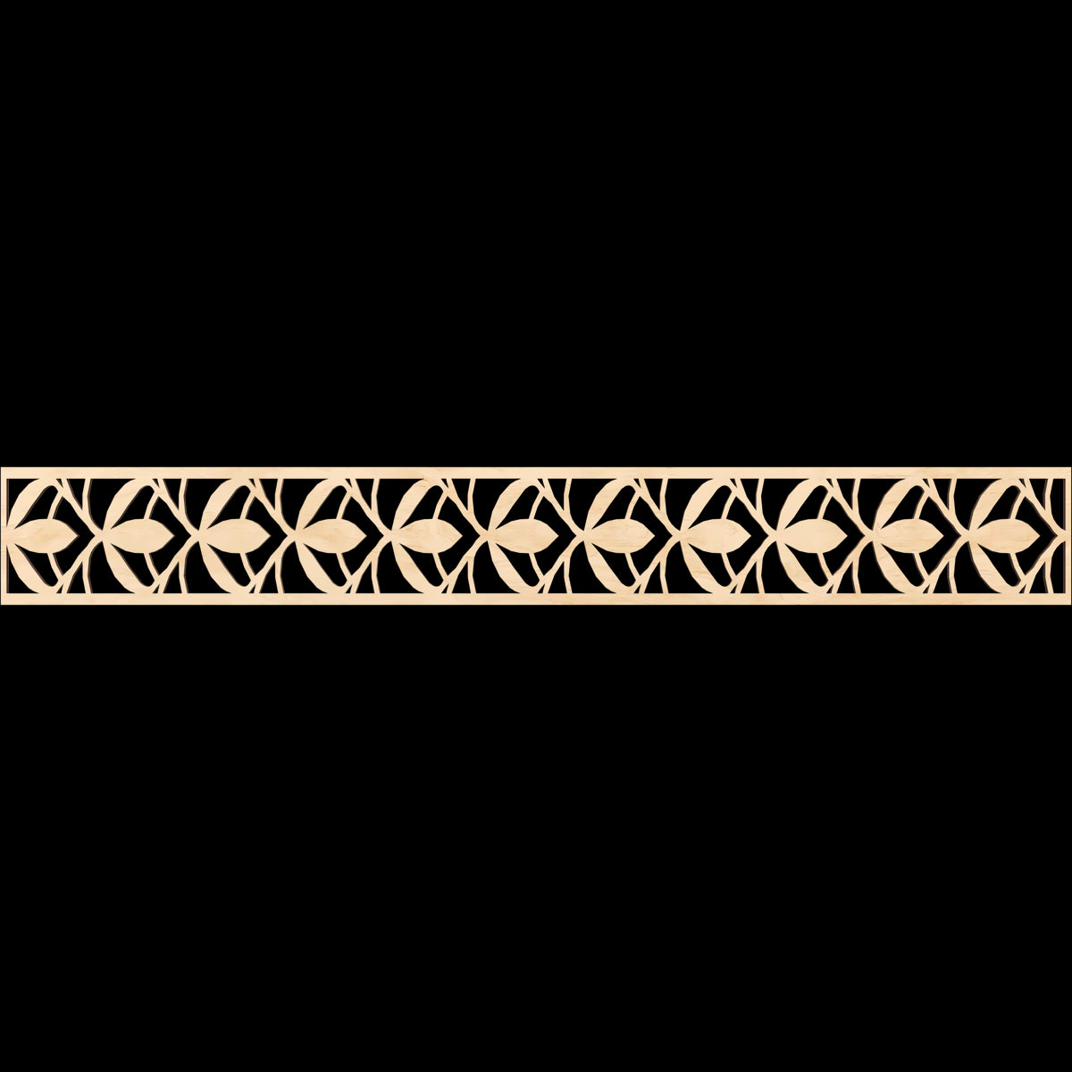 Salem Fretwork Moulding - Decorative Wood Trim for Home Interior & Furniture Design | Perfect for DIY Projects, Wall Accents, and Cabinet Embellishments
