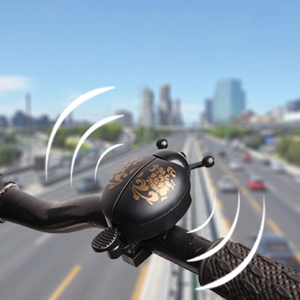 BESPORTBLE 2-Pack Bicycle Bell Horn - Copper & Aluminum Alloy Bike Bell for Road Bikes, Electric Bikes - Random Colors, Compact & Fashionable Design - Perfect for Kids, Commuters & Urban Cycling Safety