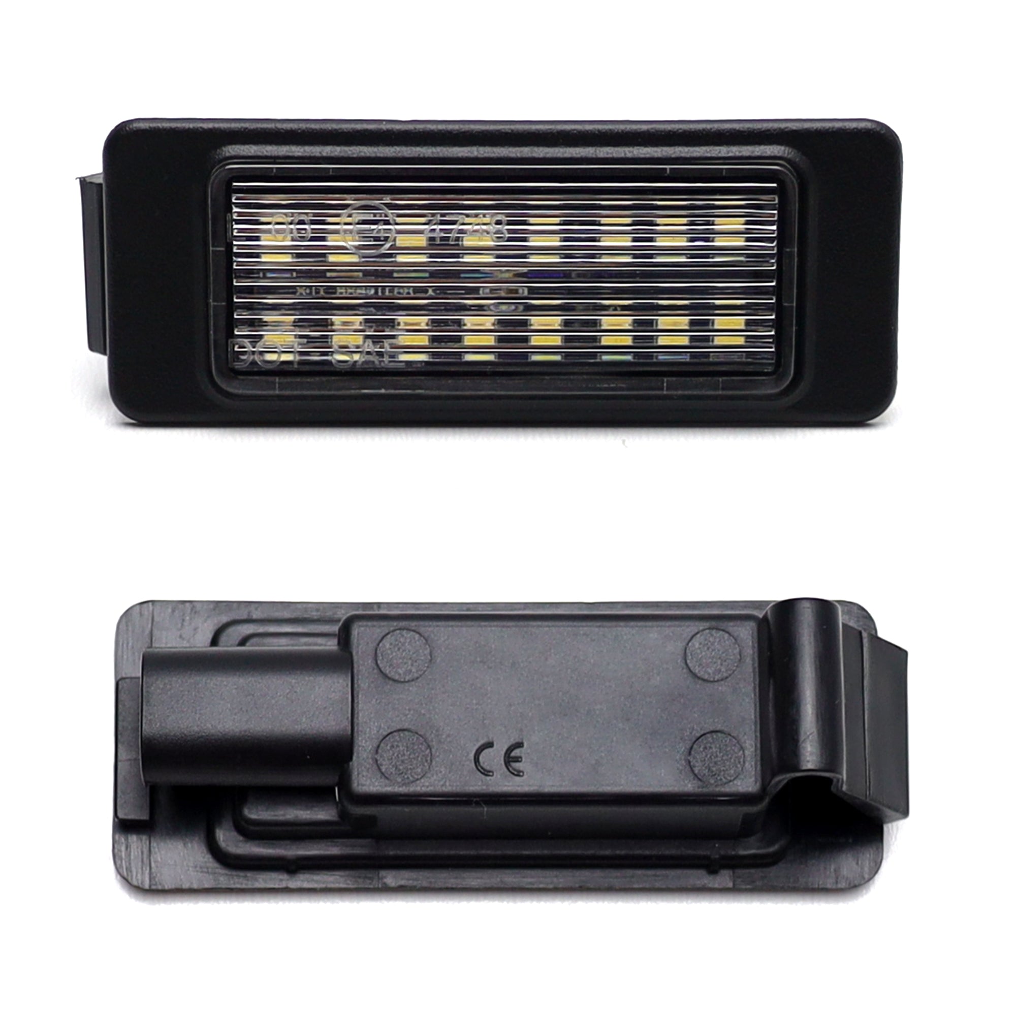18 SMD White Full LED License Plate Light Kit for Cadillac 2017-2022 XT5, 2019-2020 CT6 - Bright Replacement Bulbs for Enhanced Night Visibility & Stylish Look