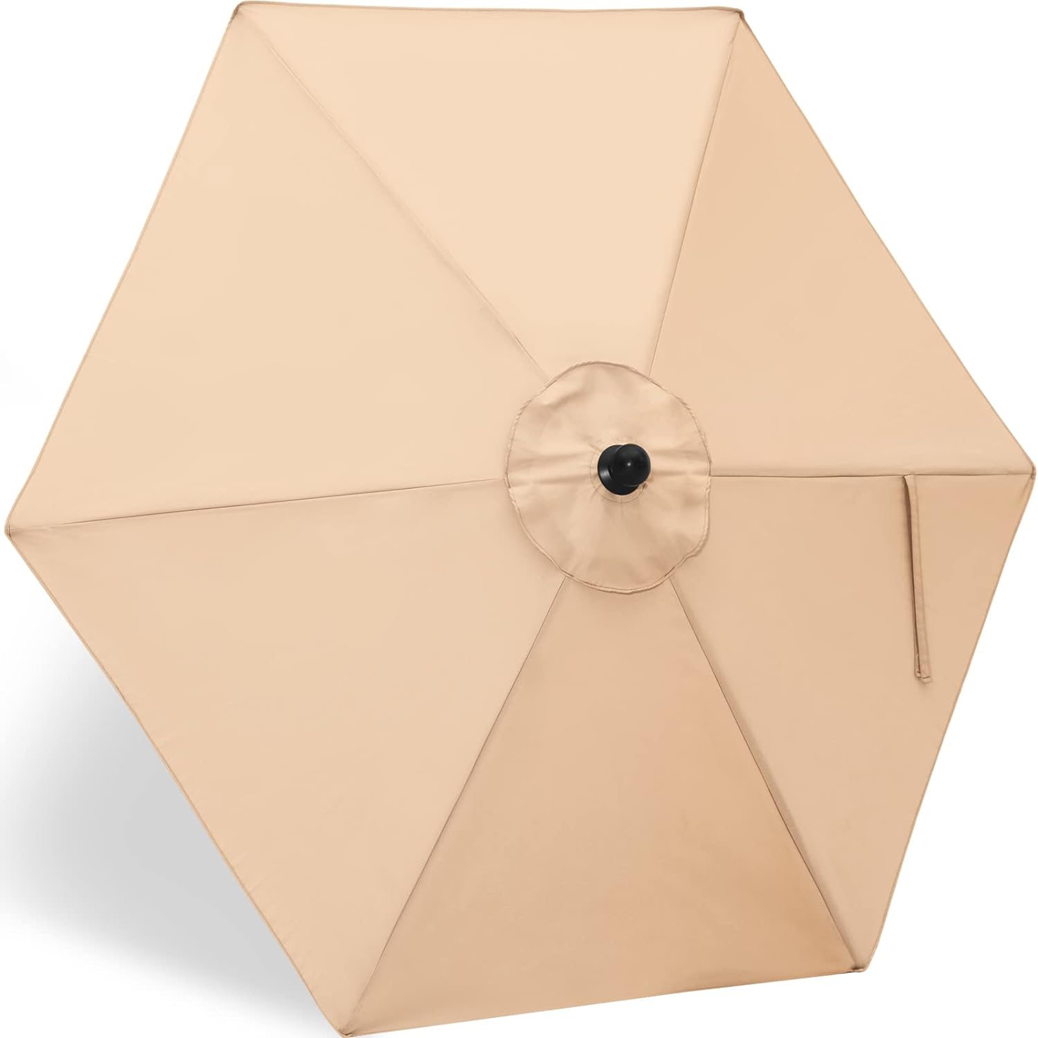 ABCCANOPY Replacement Umbrella Top 7.5FT/9FT/10FT for 6/8 Ribs - Durable Outdoor Patio, Garden, Poolside Shade Cover for Sun Protection
