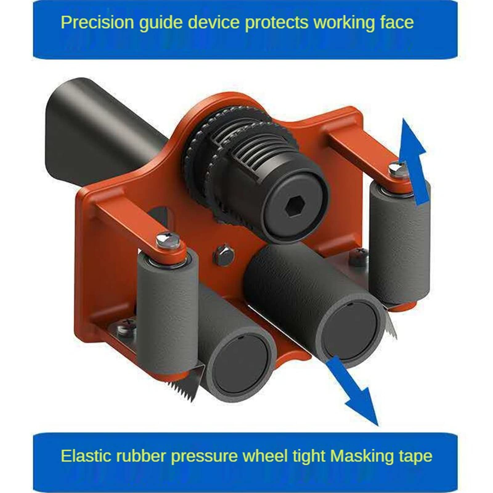 Professional Masking Tape Dispenser - Heavy Duty Painters Tape Applicator & Holder for Painting, DIY Projects, Home Renovation & Crafting - Perfect for Artists, Contractors & DIY Enthusiasts