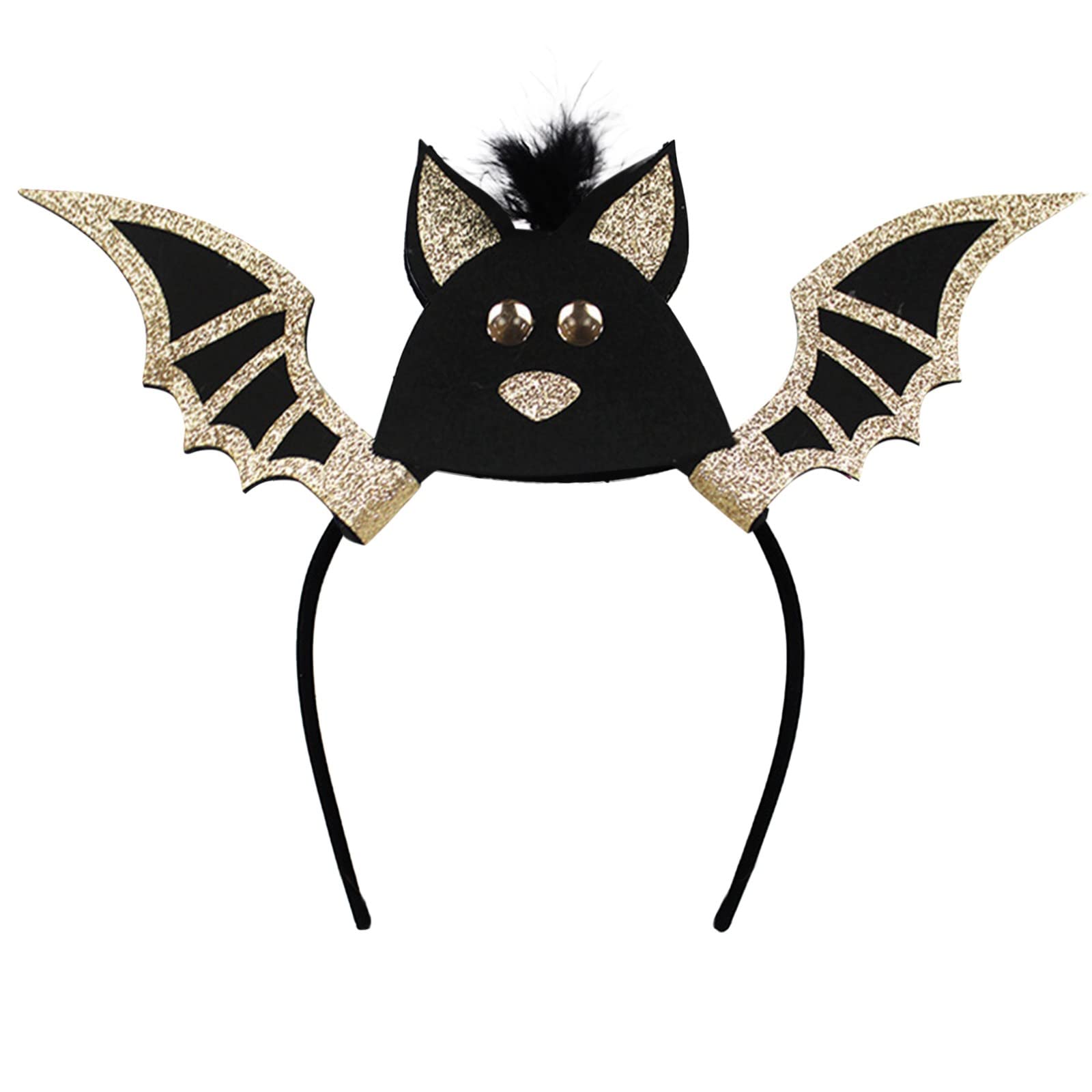 Spooky Halloween Hair Band - Scary Horror Party Headband for Girls, Women & Teens - Perfect for Halloween Decorations, Costume Accessories & 12th Birthday Parties (One Size)