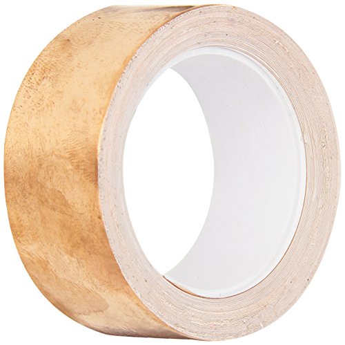 3M 1126 Copper Foil Tape with Acrylic Adhesive - 6 Yards x 9 Inches Wide Roll - EMI Shielding, Electrical Repairs, HVAC Sealing - Perfect for DIY Projects, Crafting, and Industrial Use