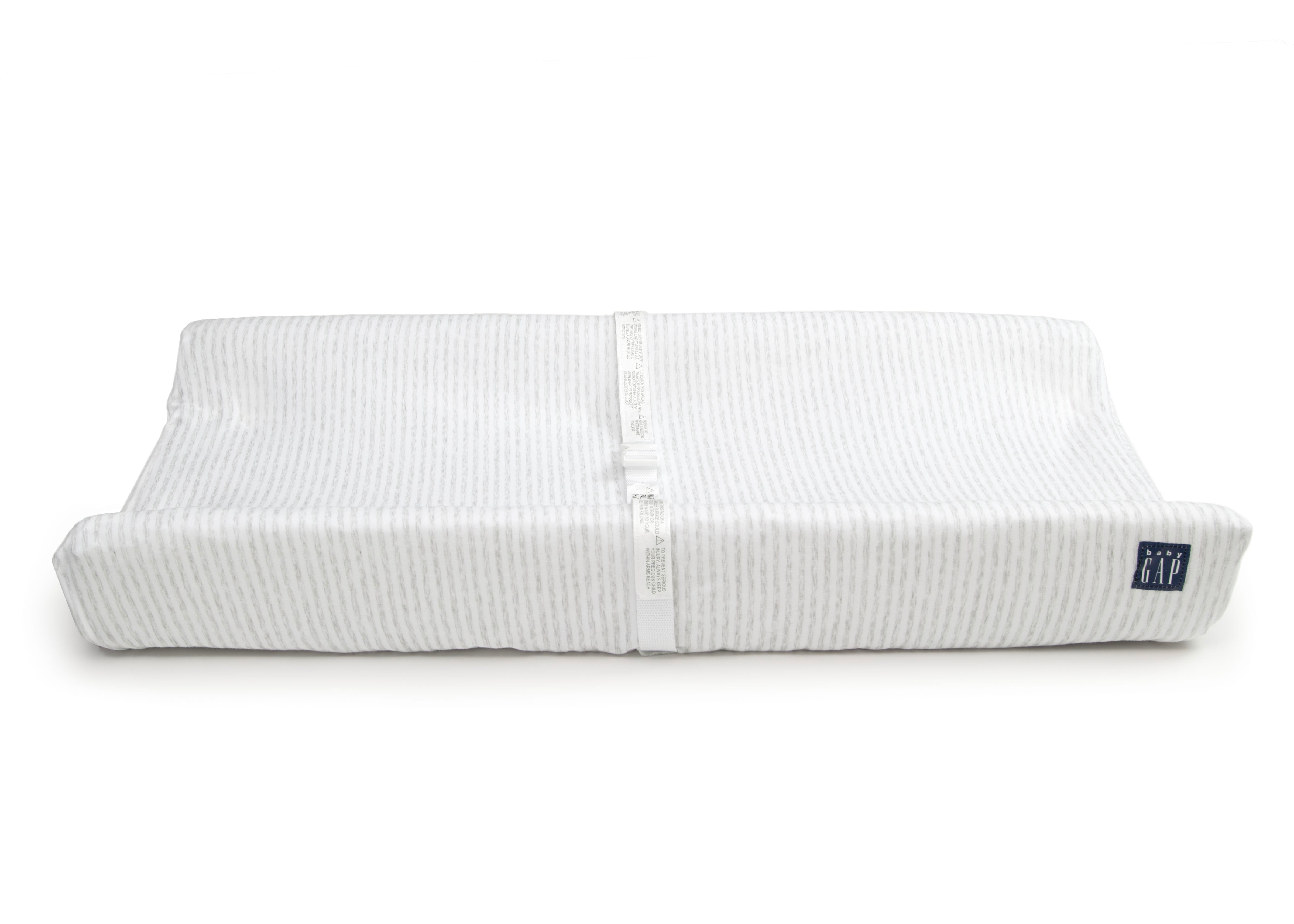 BabyGap Contoured Changing Pad with Cooling Cover - Soft & Waterproof Diaper Changing Mat for Nursery, Travel & On-the-Go - Perfect for Baby's Comfort & Parents' Convenience