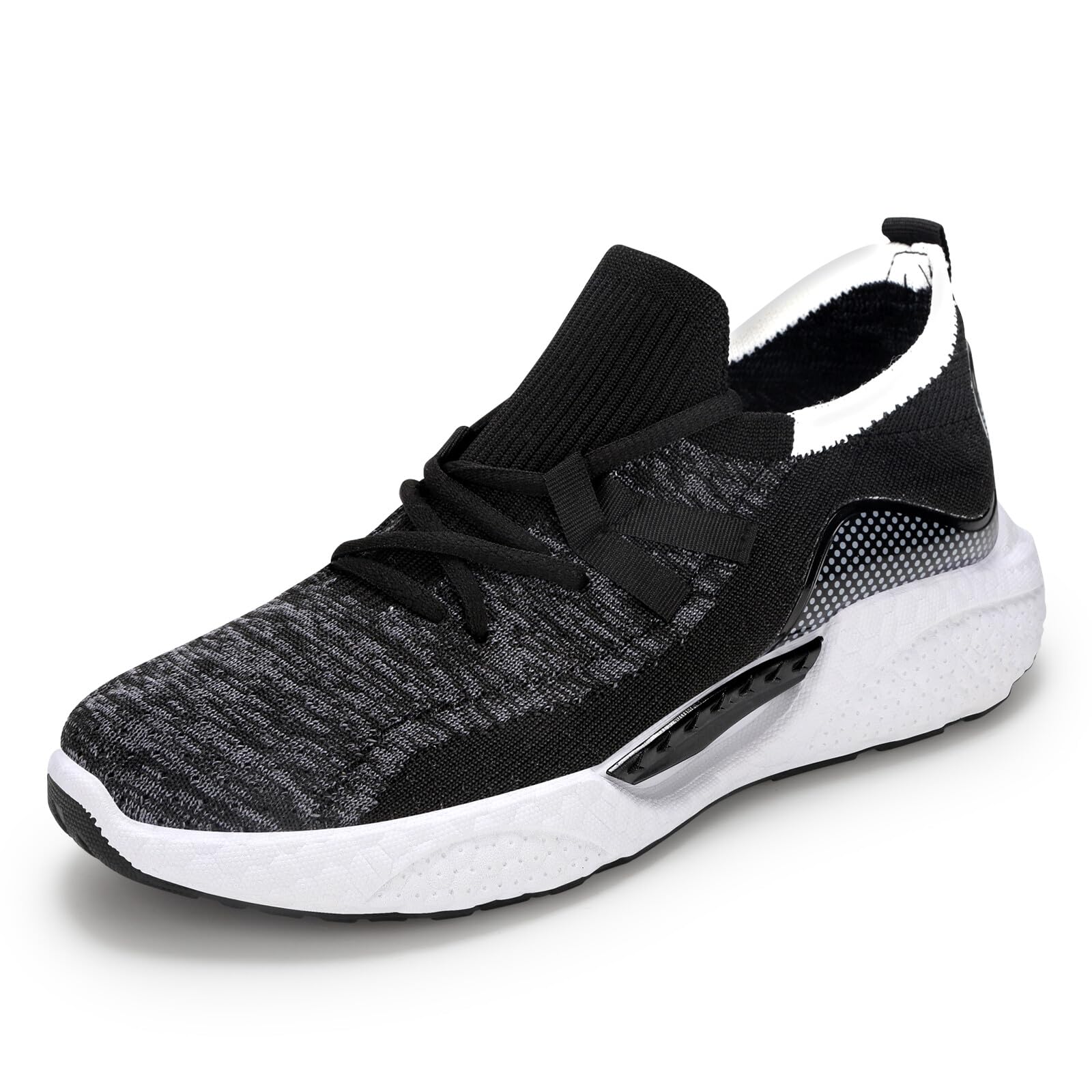 KUNWFNIX Women's Slip-On Walking Shoes - Lightweight Memory Foam Sneakers for Tennis, Gym, Work & Travel - Breathable Comfort Casual Shoes for Women - Perfect for Walking, Running Errands & Daily Activities