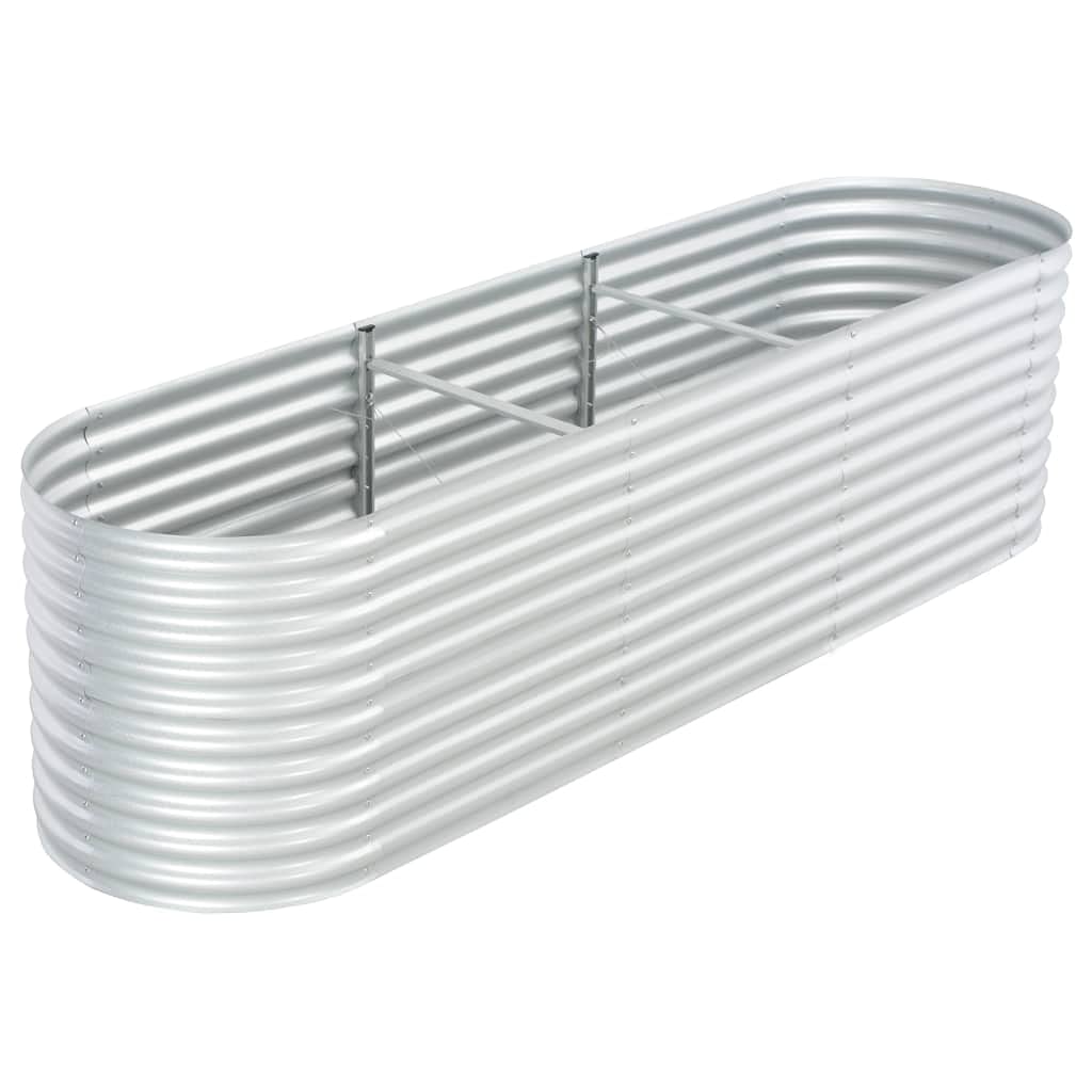 Galvanized Steel Raised Garden Bed Kit 125.9