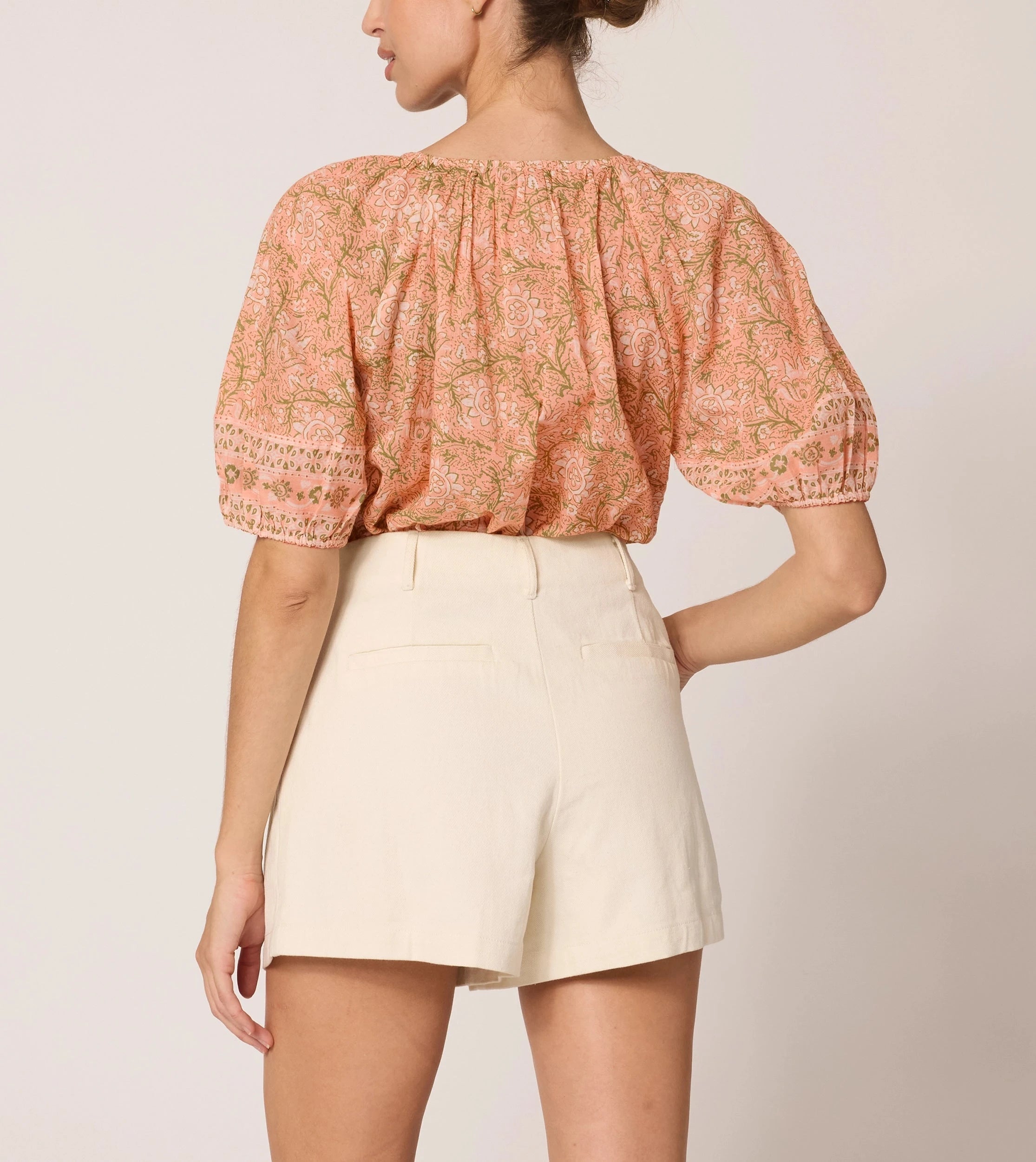 Johana Blouse - Elegant Cecil Blush Women's Top for Casual & Office Wear | Perfect for Work, Date Night & Special Occasions