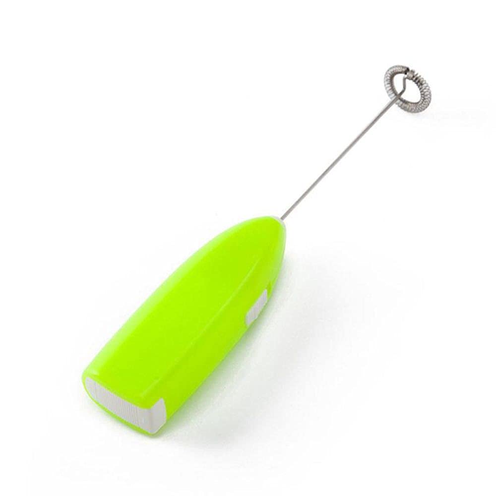 Electric Tumbler Stirrer - Battery Operated Handheld Mixer for Epoxy Resin, Coffee, Egg & Milk | Portable Whisk with No Battery Included | Perfect for DIY Crafts, Baking & Kitchen Use (Green)