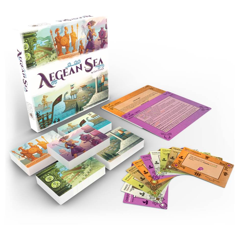 Aegean Sea Strategy Card Game by Asmadi Games | Ages 14+ | Perfect for Family Game Nights & Strategy Enthusiasts