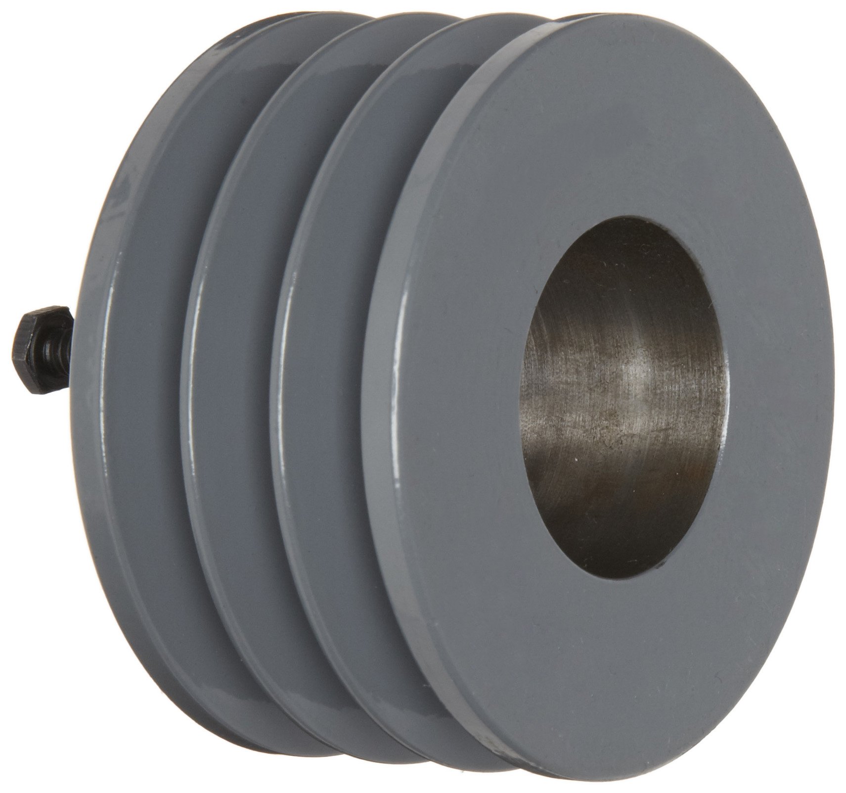 3V1903 Narrow V-Belt Sheave - 3V Belt Section, 3 Grooves, Cast Iron Pulley (19.00