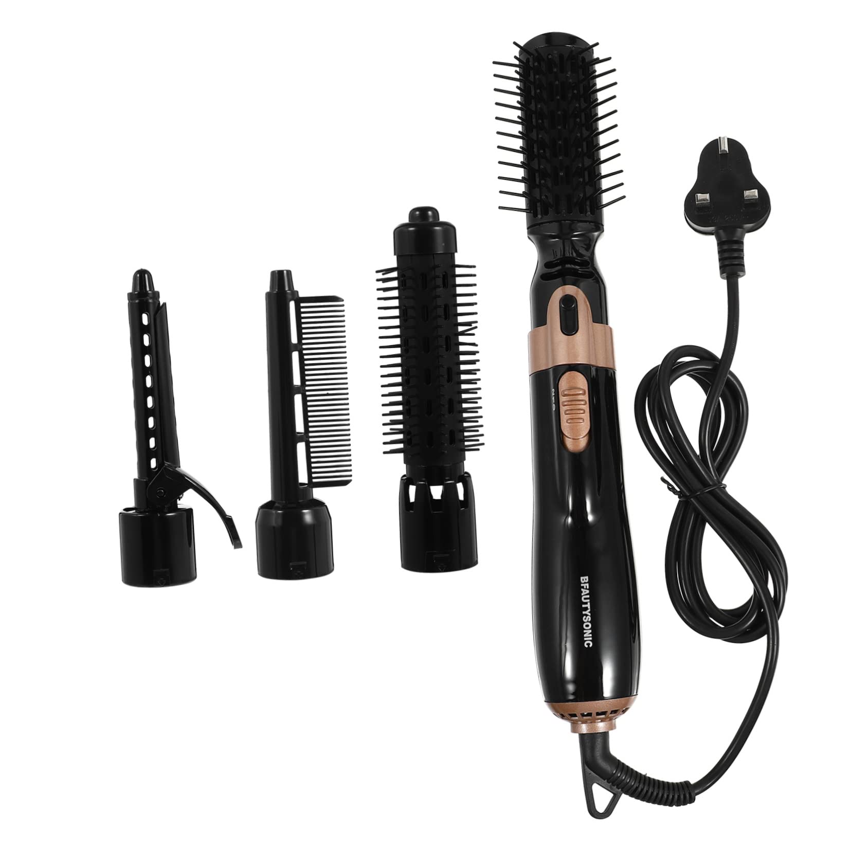 BIUDECO 1 Set Portable Electric Hair Curling Iron Wand - Fast Heating Hair Styling Tool for Perfect Curls, Waves & Straightening | Great for Travel, Home Use & Salon Styling