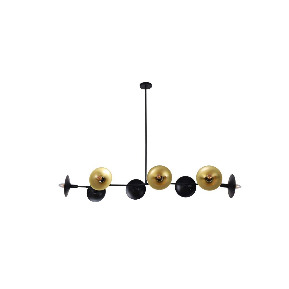 Contempo Lights L3SHSCTO551B Pavilion Chandelier - Modern Silver Crystal Ceiling Light Fixture for Dining Room, Living Room & Bedroom Lighting