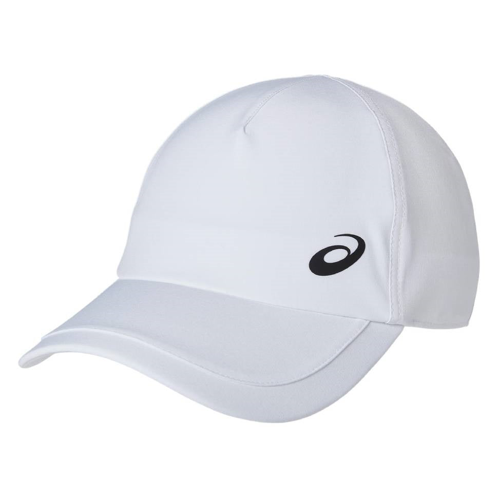 ASICS Performance Running Cap - Lightweight Breathable Baseball Hat for Men & Women - White - Perfect for Jogging, Hiking, and Outdoor Sports