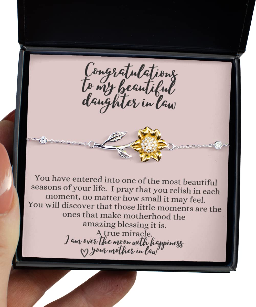 Thoughtful Daughter-in-Law Pregnancy Gift Set - Perfect Baby Shower Present for Expecting Moms & Mothers-to-Be - Ideal for Celebrating New Parenthood & Family Milestones