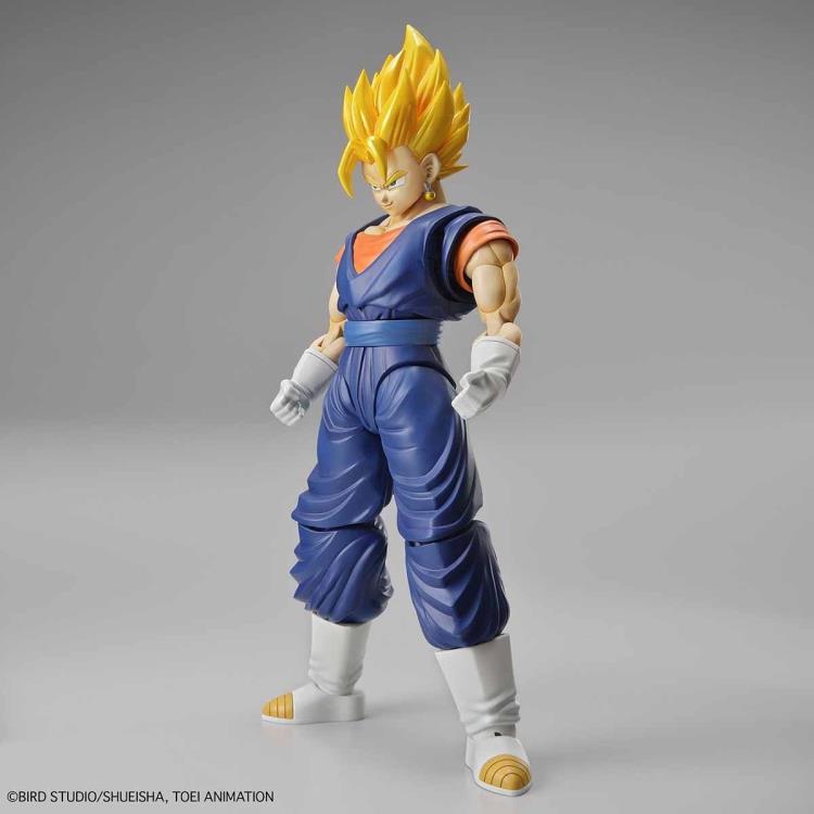 Figure Rise Standard Dragon Ball Z Super Saiyan Vegito Plastic Model Kit - Build Your Own DBZ Action Figure for Collectors & Anime Fans