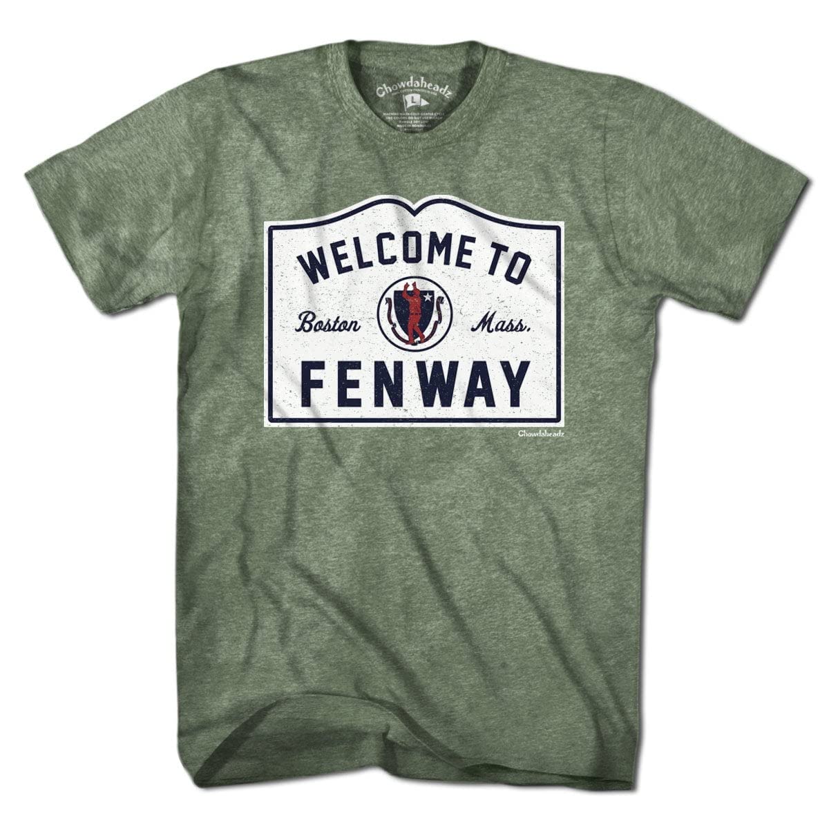 Vintage Fenway Park Welcome Sign T-Shirt | Unisex Soft Cotton Blend Tee | Perfect for Baseball Fans, Boston Red Sox Games & Sports Enthusiasts
