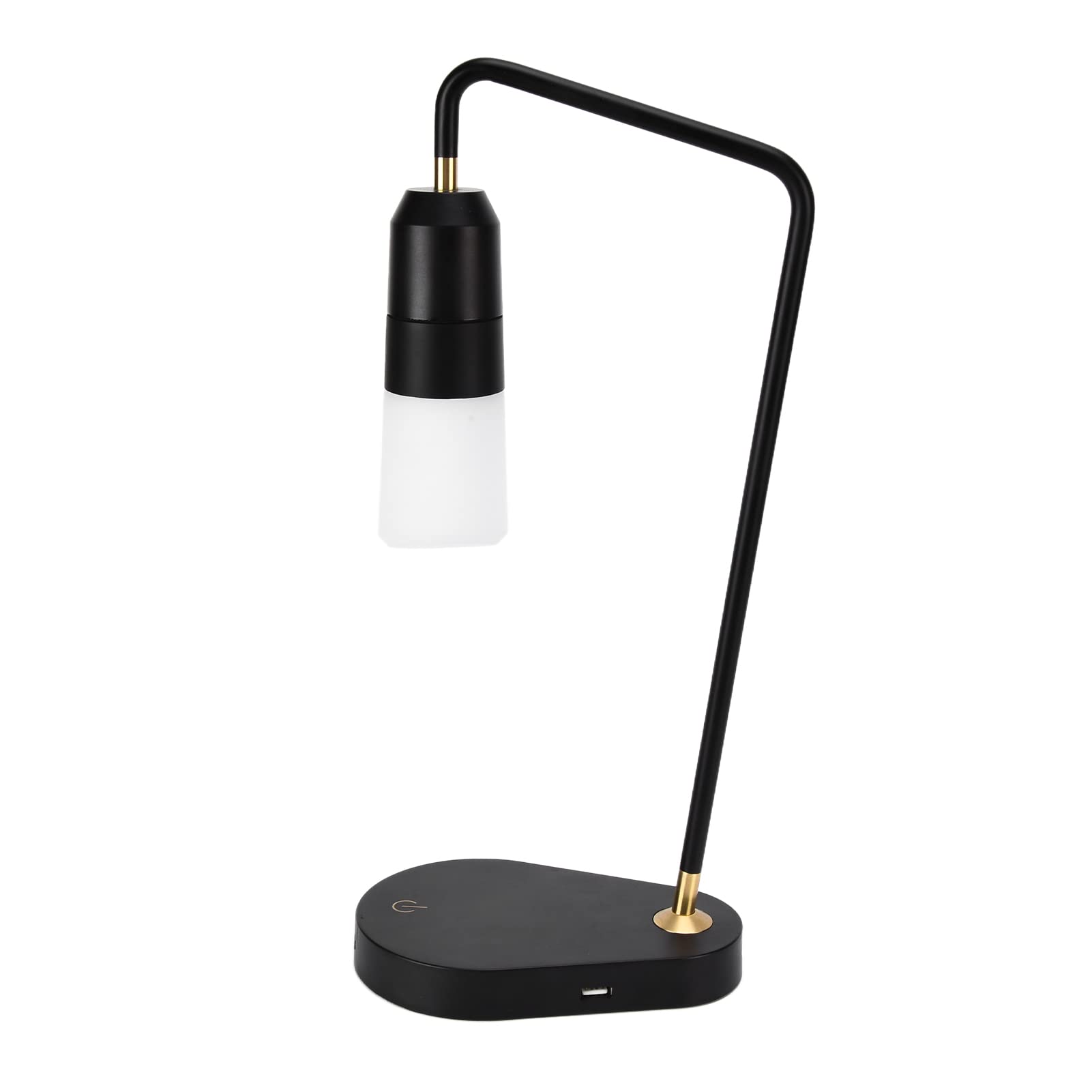 YOUTHINK Magnetic Levitation LED Desk Lamp with USB Charging - Vintage Industrial Style Smart Reading Light for Bedroom, Office & Study - US Plug (100-240V) - Perfect for Night Reading, Home Office & Dorm Room