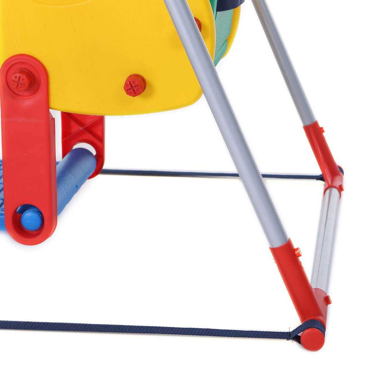 Vivo Baby Swing for Kids - Indoor & Outdoor Double Seat Rocking Playground Toy with Zoo Theme - Perfect for Backyard, Garden, and Park Playtime