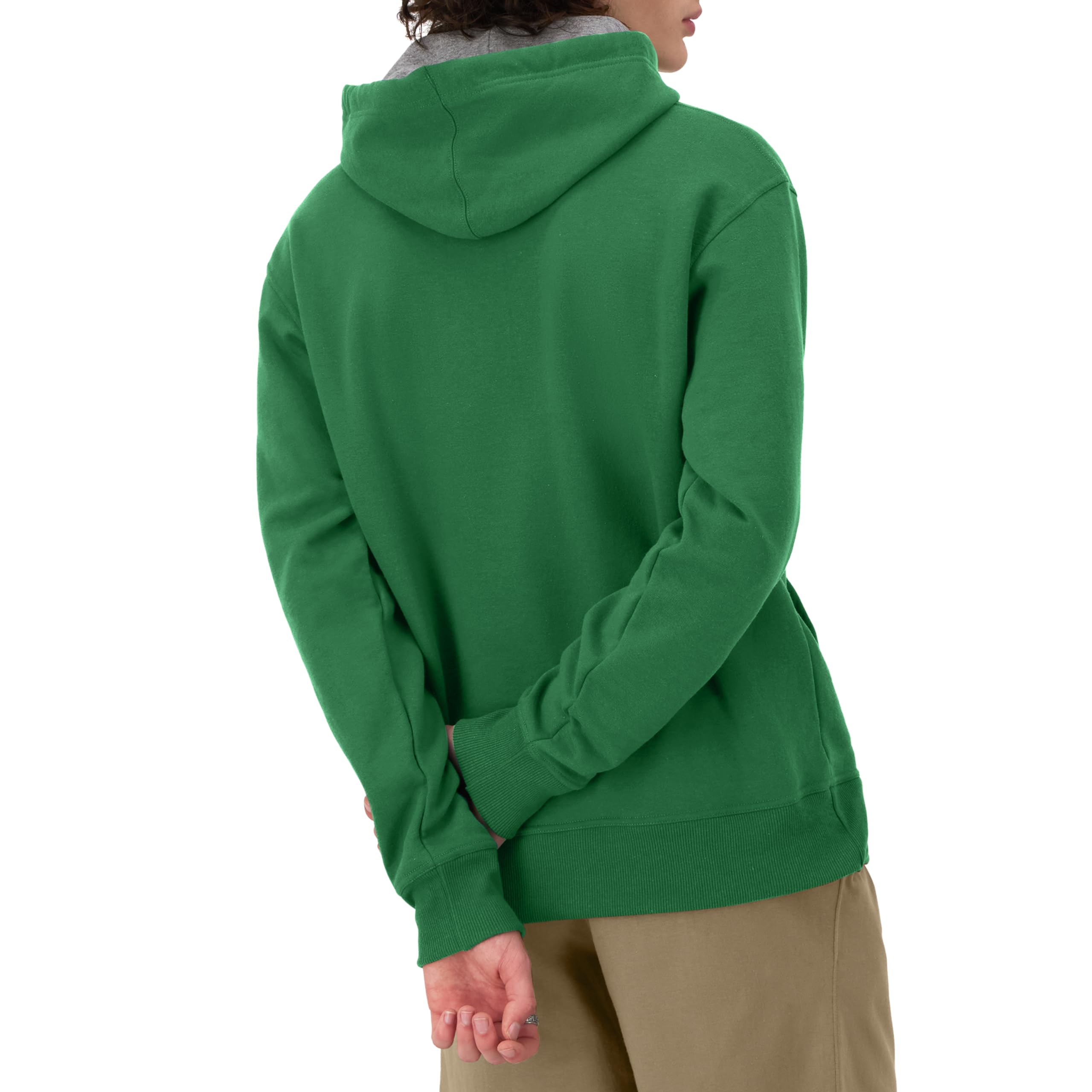 Champion Men's Powerblend Fleece Hoodie - Comfortable Script Logo Sweatshirt for Casual Wear & Gym (Regular & Big & Tall Sizes) - Perfect for Everyday Use, Workout, and Outdoor Activities