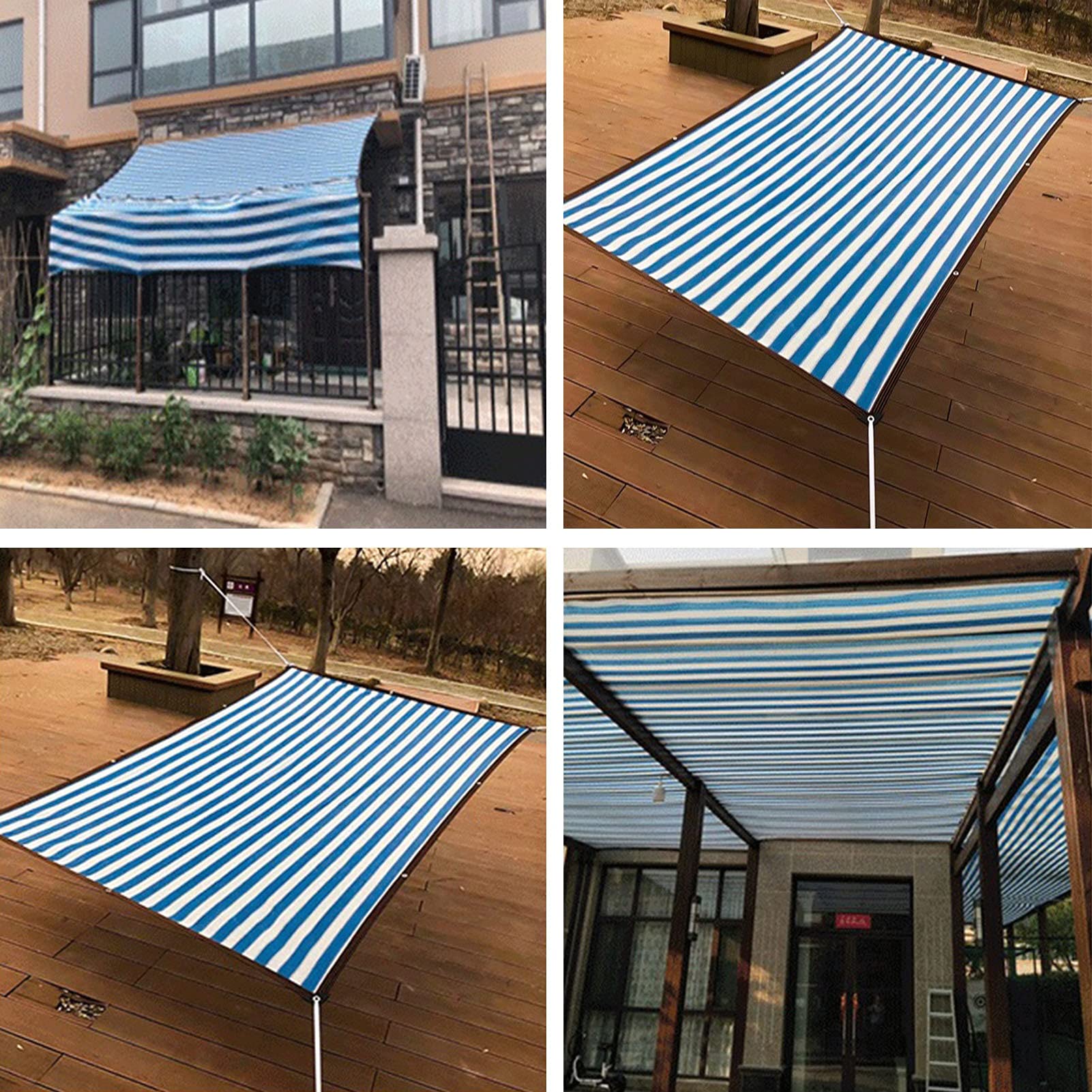 UV-Resistant Sunshade Net for Outdoor Garden, Car, and Greenhouse - 3x8m Durable Sunscreen Cloth with Ventilation - Perfect for Plant Protection, Vehicle Sunblock, and Shade Cover (Color: A)