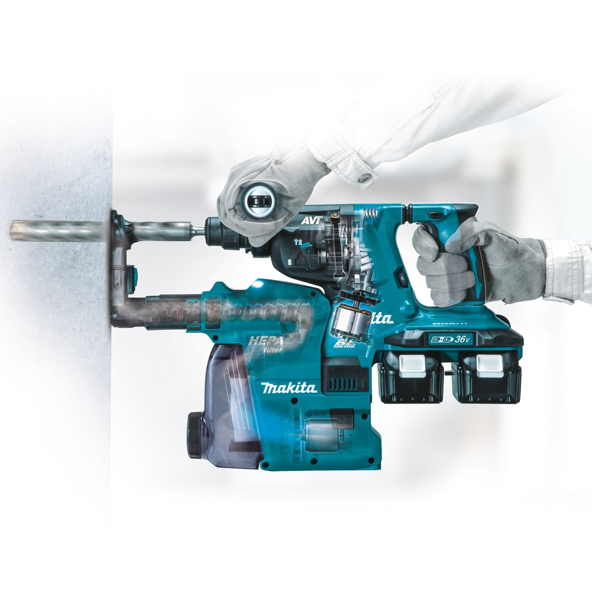 36V (18V X2) LXT Brushless 1-1/8