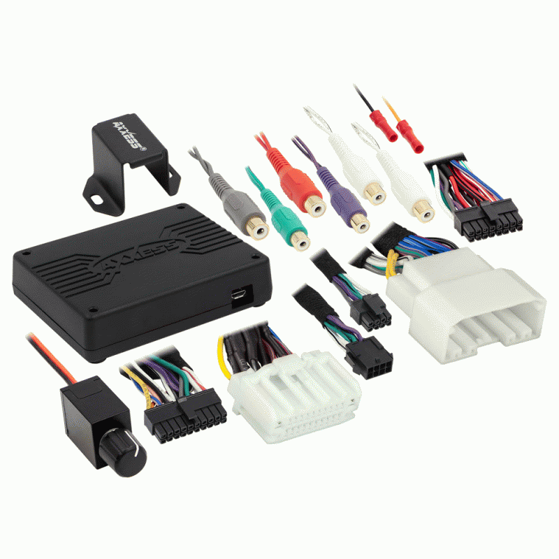 Axxess AXDSPL CH3 Amplifier Add-On Interface Adapter with 6-Channel DSP for 2011-2020 Chrysler & Dodge Vehicles - Perfect for Car Audio Upgrades and Enhanced Sound System Integration