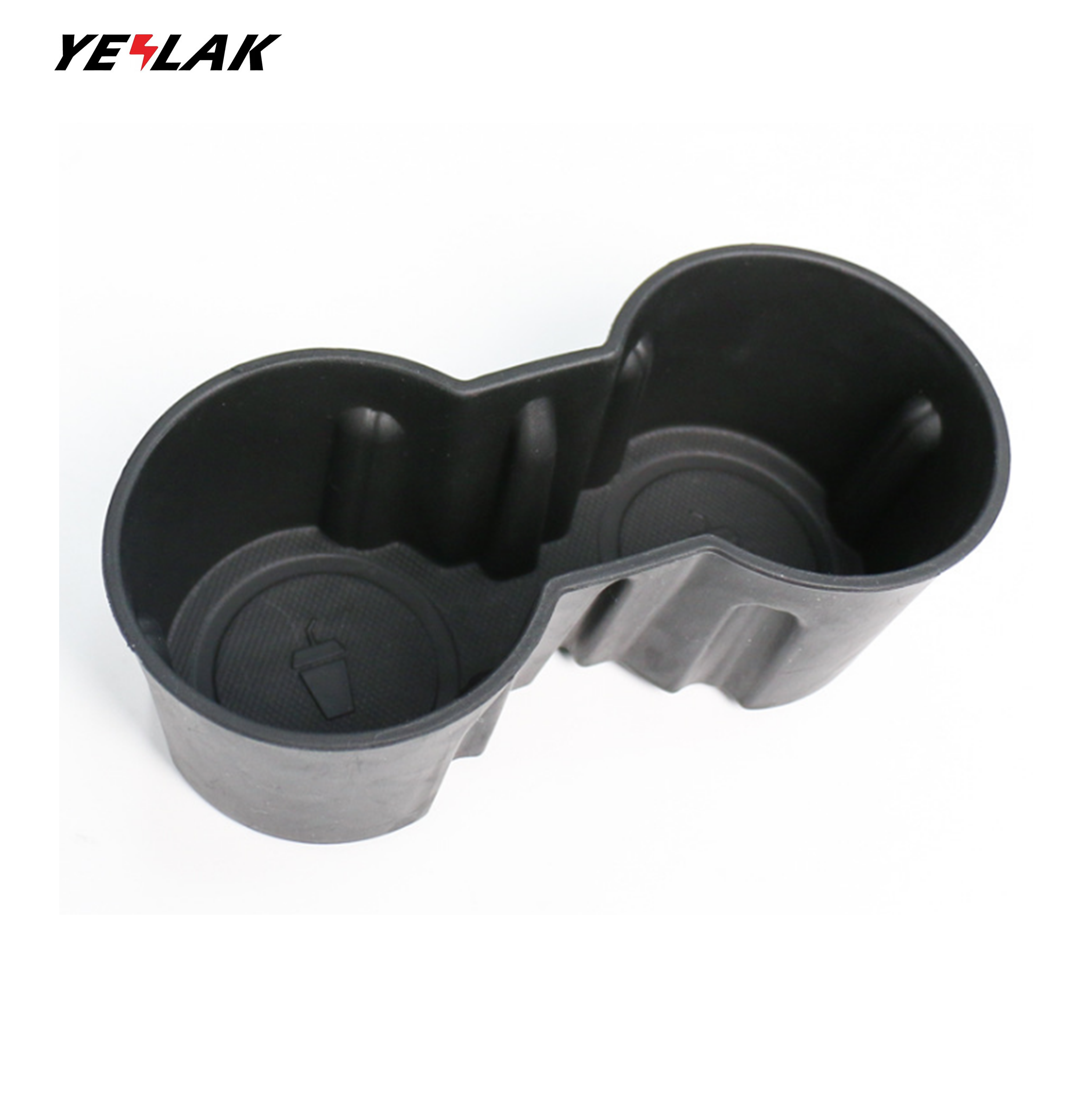 Tesla Model 3/Y Cup Holder Insert - Universal Fit Car Accessories for Tesla Model 3 & Y - Perfect for Coffee, Water Bottles & Drinks While Driving