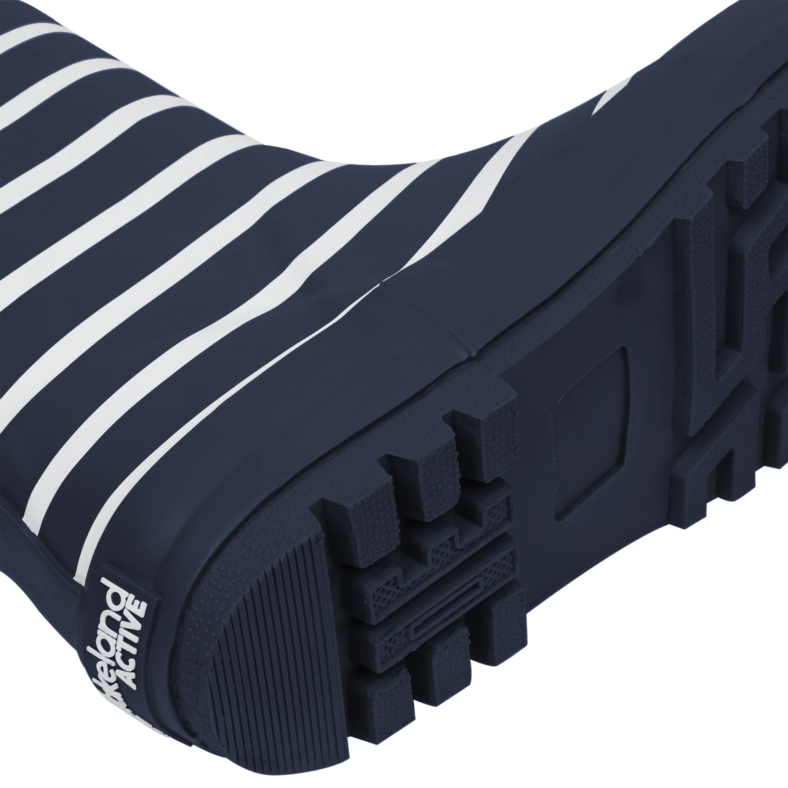 Kids' Waterproof Striped Rain Boots - Durable & Comfortable Wellington Boots for Outdoor Play, Puddle Jumping & Garden Adventures