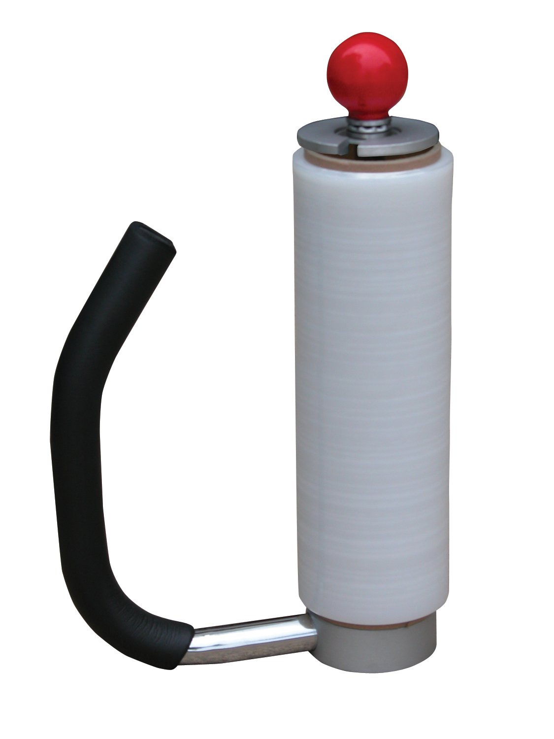 Vestil Round Style Hand Held Stretch Wrapper - Portable Plastic Film Wrapping Machine for Shipping, Moving & Warehouse Packaging