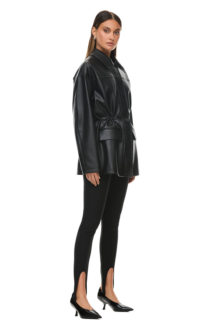 **The Zephyr Black Jacket - Stylish & Lightweight Men's Outerwear for Casual & Outdoor Activities**