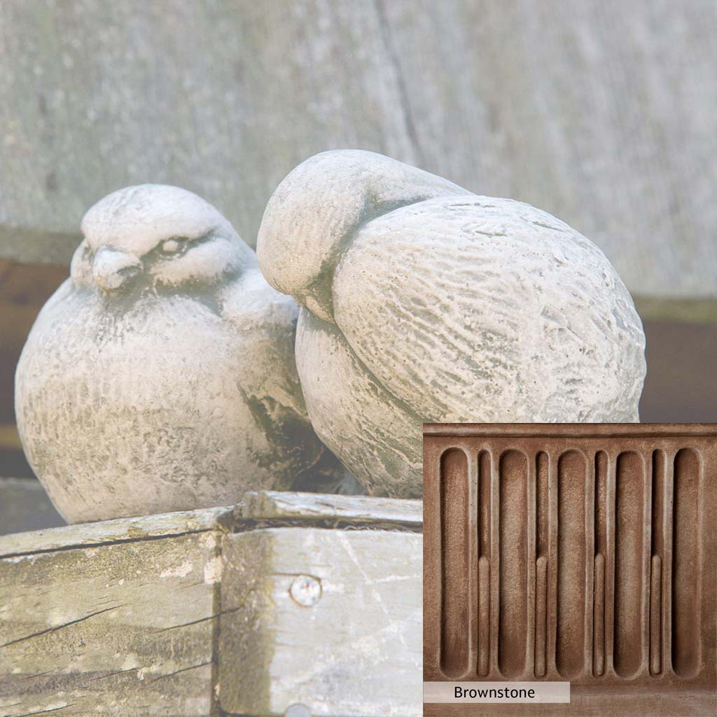 Campania International Duet Birds - Handcrafted Garden Statues for Outdoor Decor, Perfect for Patio, Yard, and Lawn Ornament | Bird Figurines for Home & Garden Decoration