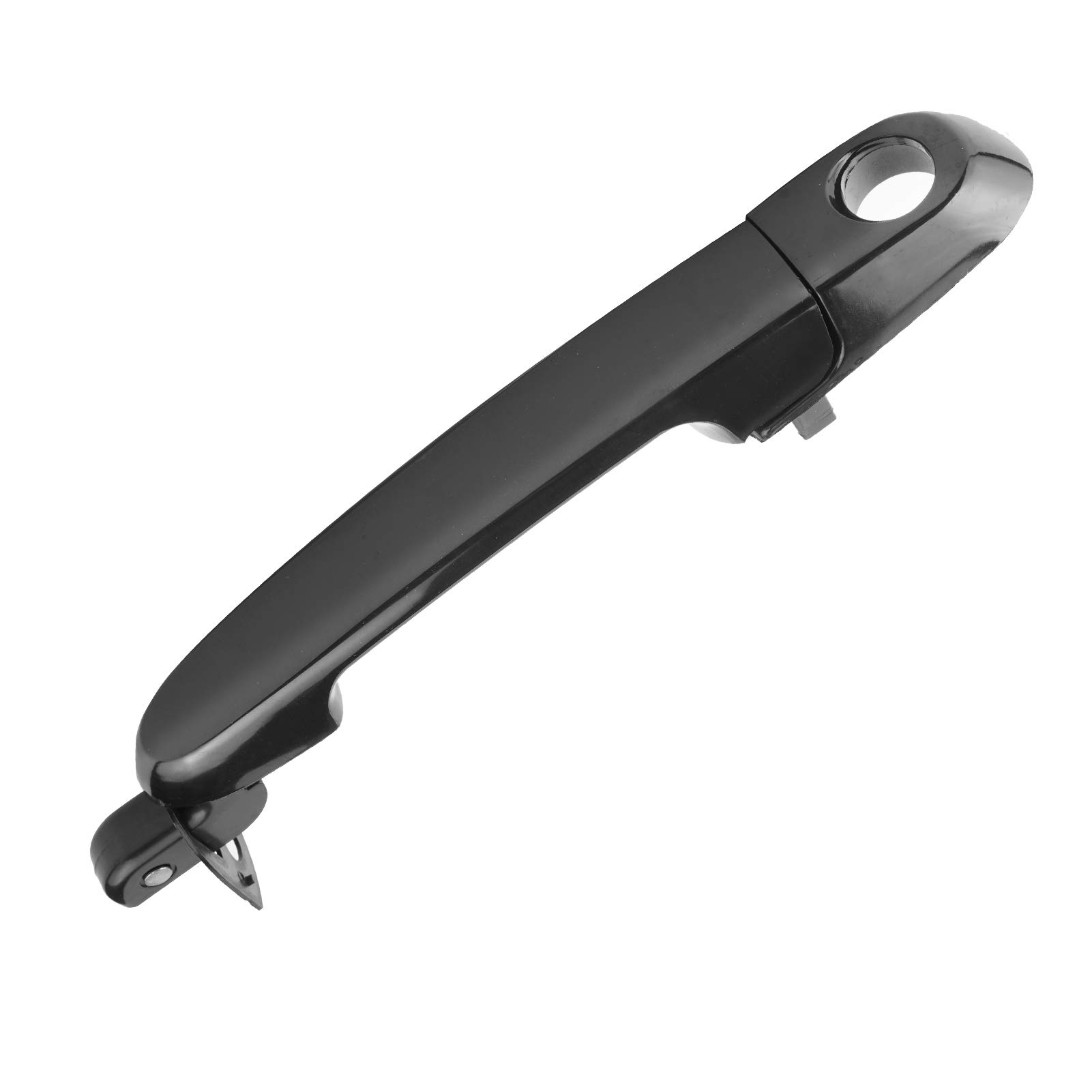Replacement Exterior Front Driver Side Door Handle with Keyhole for Hyundai Accent 2006-2011 Models - Compatible with Part #80700 82650-1E050 | Easy DIY Installation for Car Door Repair & Maintenance