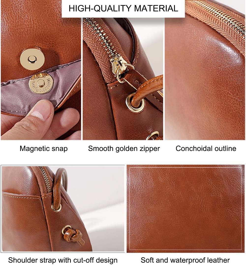 Stylish Women's Crossbody Bag - Small Cute PU Leather Mini Shoulder Purse, Fashionable Lightweight Phone Bag for Girls | Perfect for Daily Use, Travel, Shopping & Parties