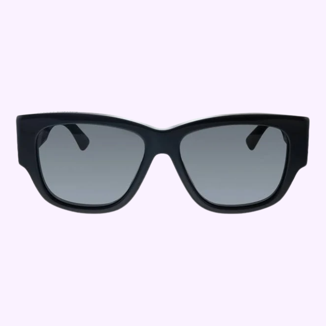 Bottega Veneta BV1026S 001 55mm Women's Designer Sunglasses UV Protection for Outdoor Fashion & Summer Travel