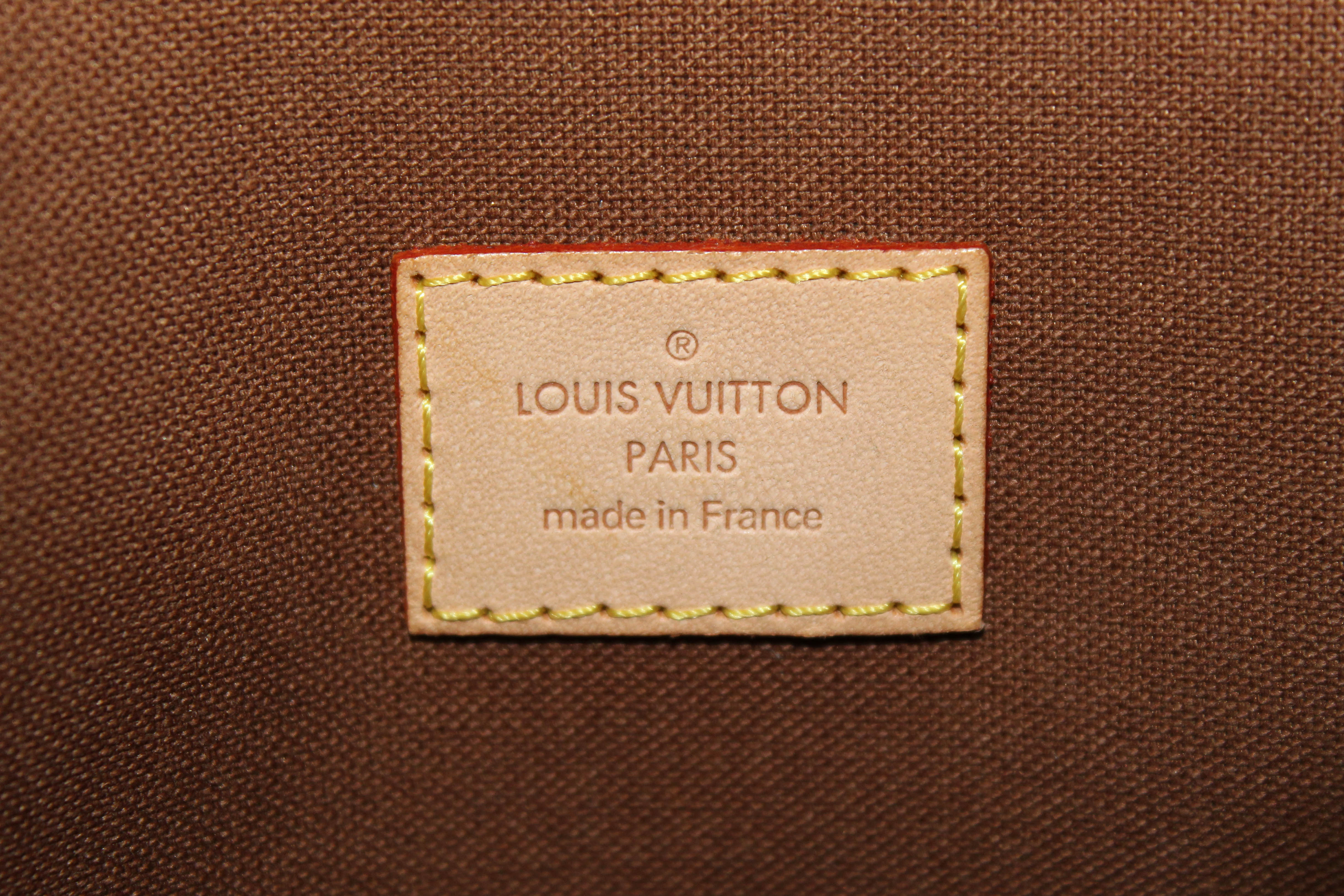 Authentic Louis Vuitton Monogram Lockit PM Handbag - Luxury Leather Shoulder Bag for Women, Perfect for Work, Travel & Everyday Use