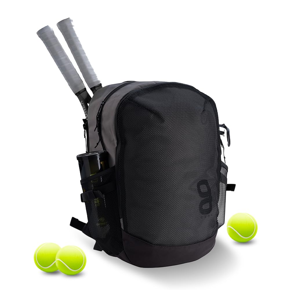 **Aether Series Large Capacity Tennis Backpack - Waterproof Compartment for Travel, Laptop, Gym & Water Sports | Perfect for Tennis Players & Outdoor Enthusiasts**