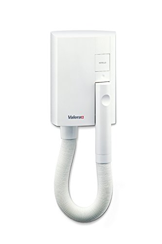 Valera Hotello 1200W Professional Wall-Mounted Hair Dryer with Hose - Salon Quality Blow Dryer for Home & Commercial Use - Perfect for Salons, Spas, Hotels and Bathrooms