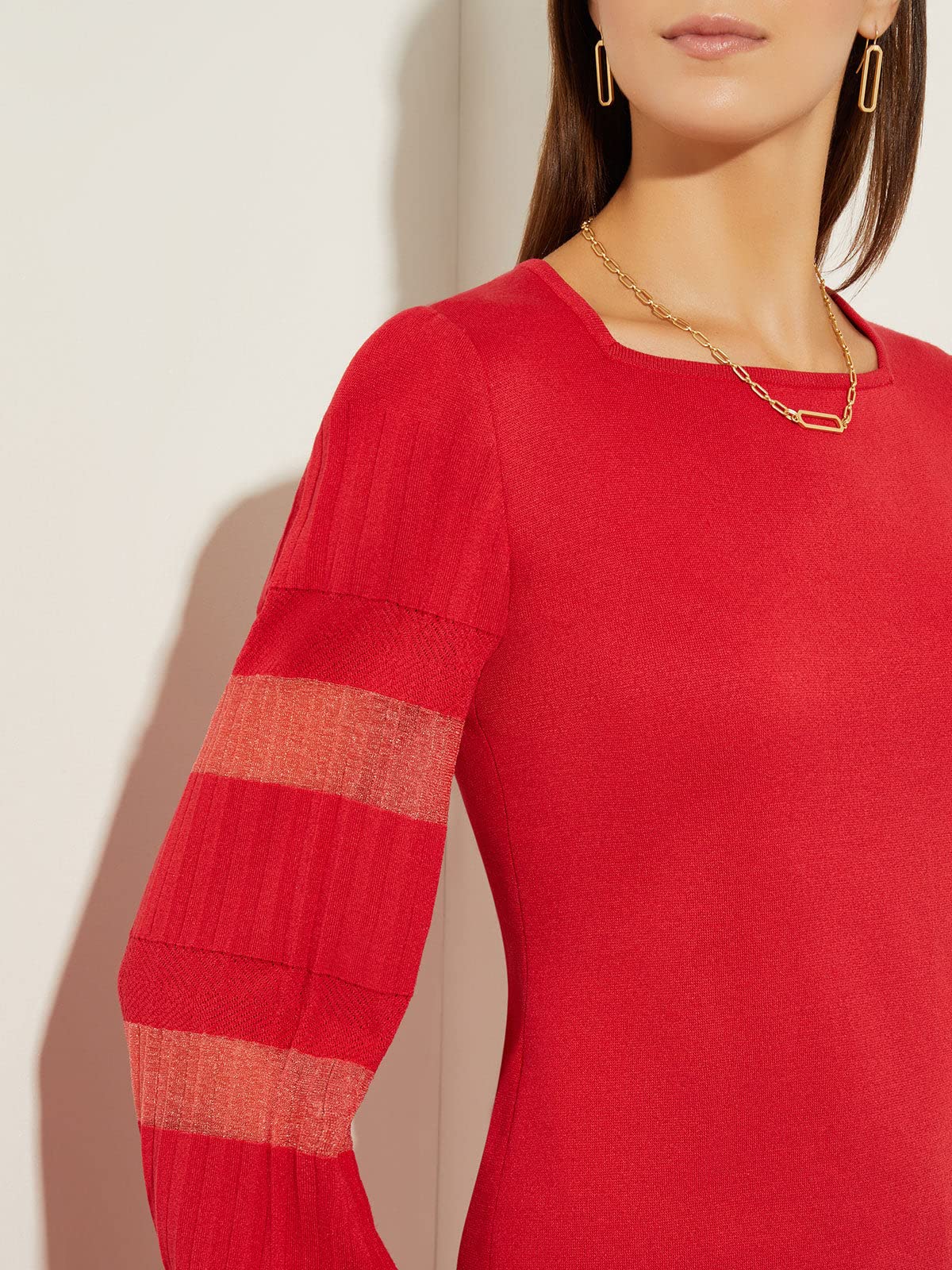 MISOOK Women's Sleeve Knit Tunic Top - Lightweight Unlined Pullover Sweater for Casual Wear, Machine or Hand Wash - Perfect for Office, Travel & Everyday Outfits