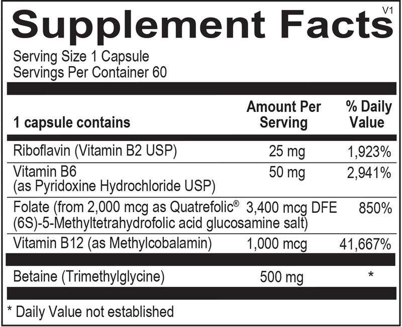 OrthoMolecular Products Methyl CpG® - Premium Methylation Support Supplement for Optimal Health & Wellness - Ideal for Detox, Immune Support & Cellular Function