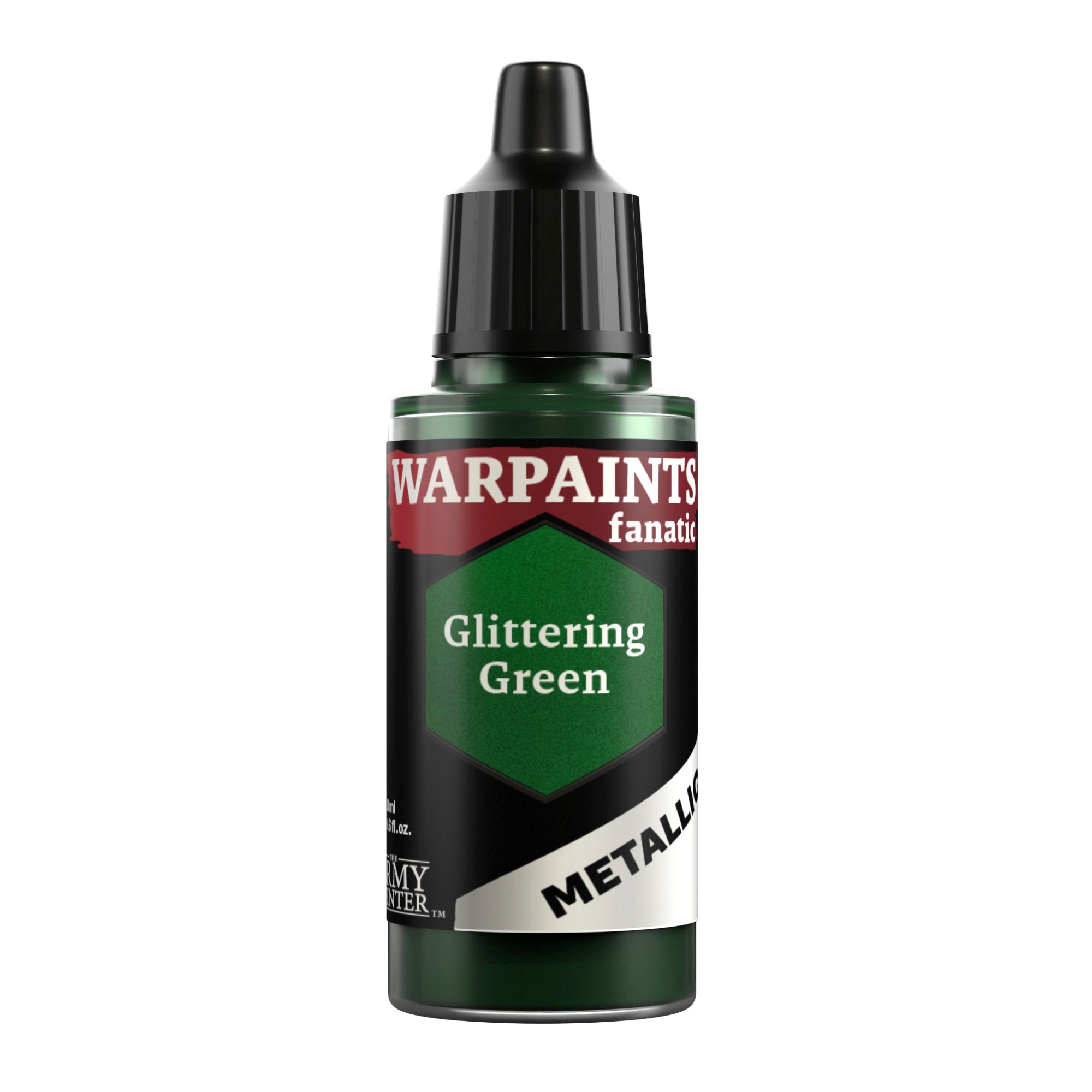 Warpaints Fanatic Metallic Eyeshadow - Glittering Green Shimmer Makeup for Party & Night Out Looks | Vegan & Cruelty-Free