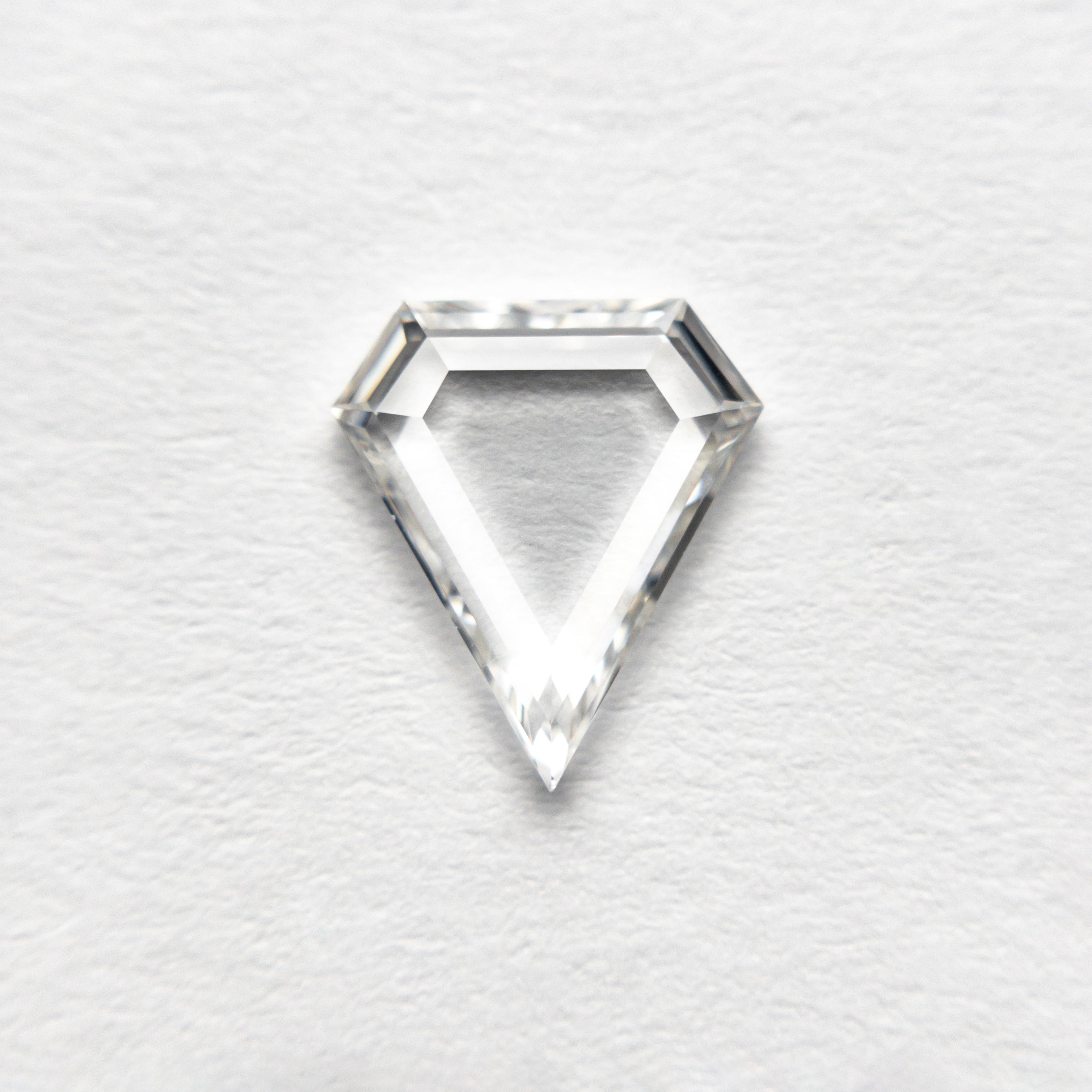 0.72ct 8.36x7.27x1.53mm VS2 F Shield Portrait Cut Diamond - Perfect for Engagement Rings, Wedding Bands & Fine Jewelry