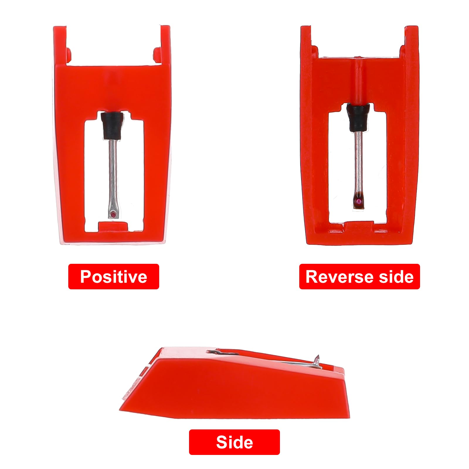 3Pcs High-Quality Record Player Needle Replacement - Turntable Stylus Needles for Vinyl Players | Perfect for DJs, Audiophiles & Home Music Enthusiasts