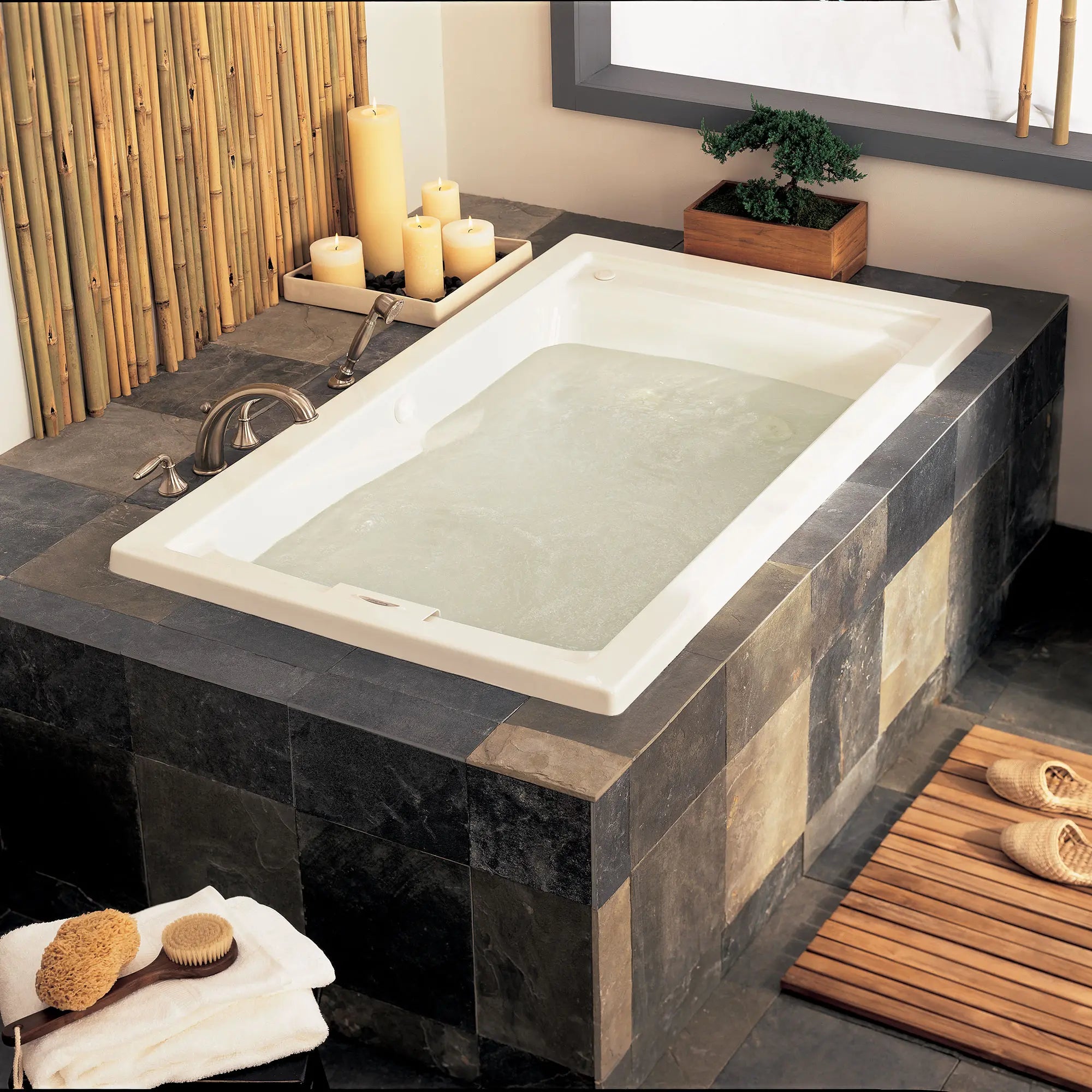 Evolution® 60 x 32 Inch Deep Soak® Drop-In Acrylic Bathtub with EverClean® Hydromassage System - Perfect for Luxury Spa Experience & Relaxation at Home
