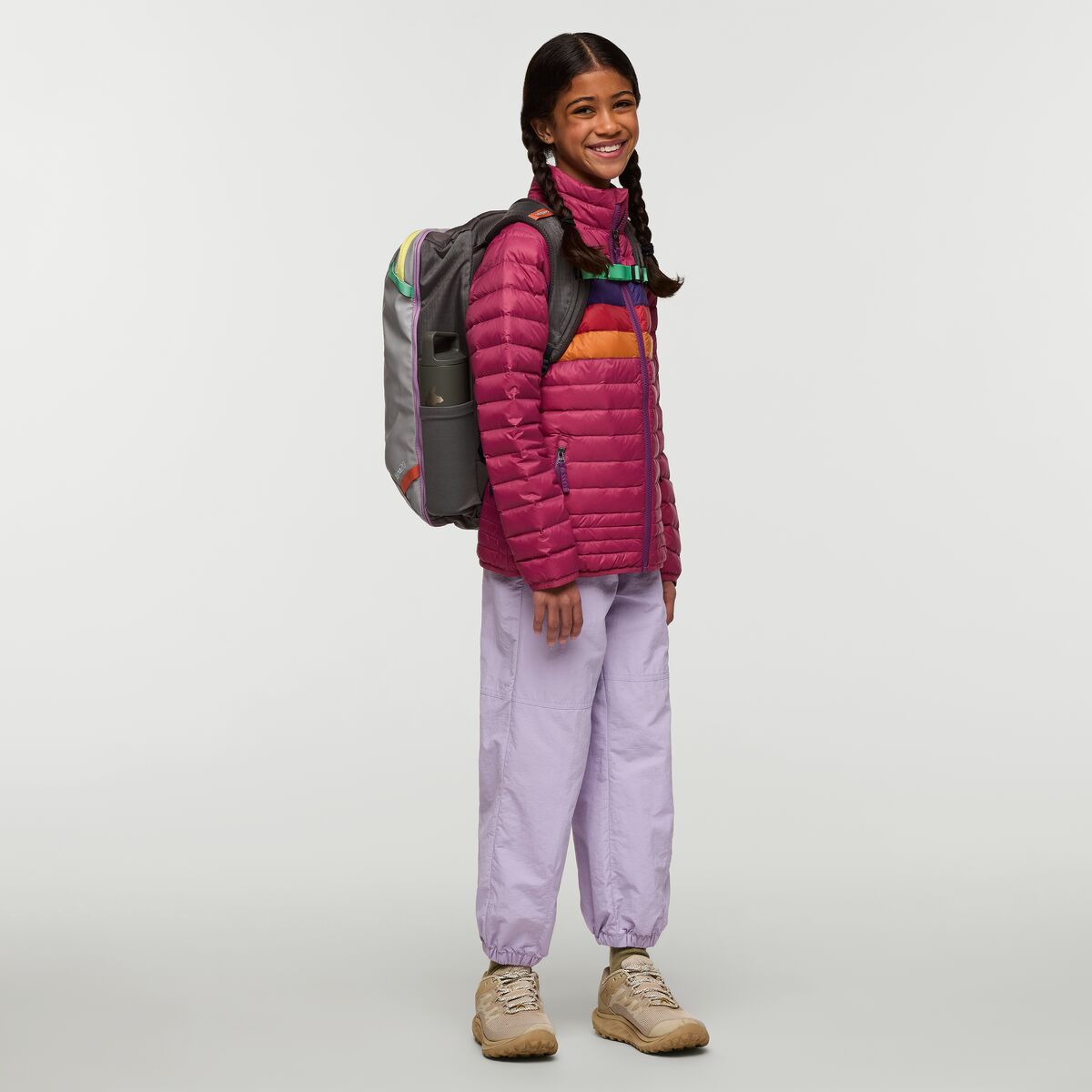 Cotopaxi Allpa Mini 20L Travel Backpack - Lightweight Carry-On Backpack for Hiking, Camping & Air Travel (Smoke/Cinder Color) | Perfect for Weekend Trips & Outdoor Adventures