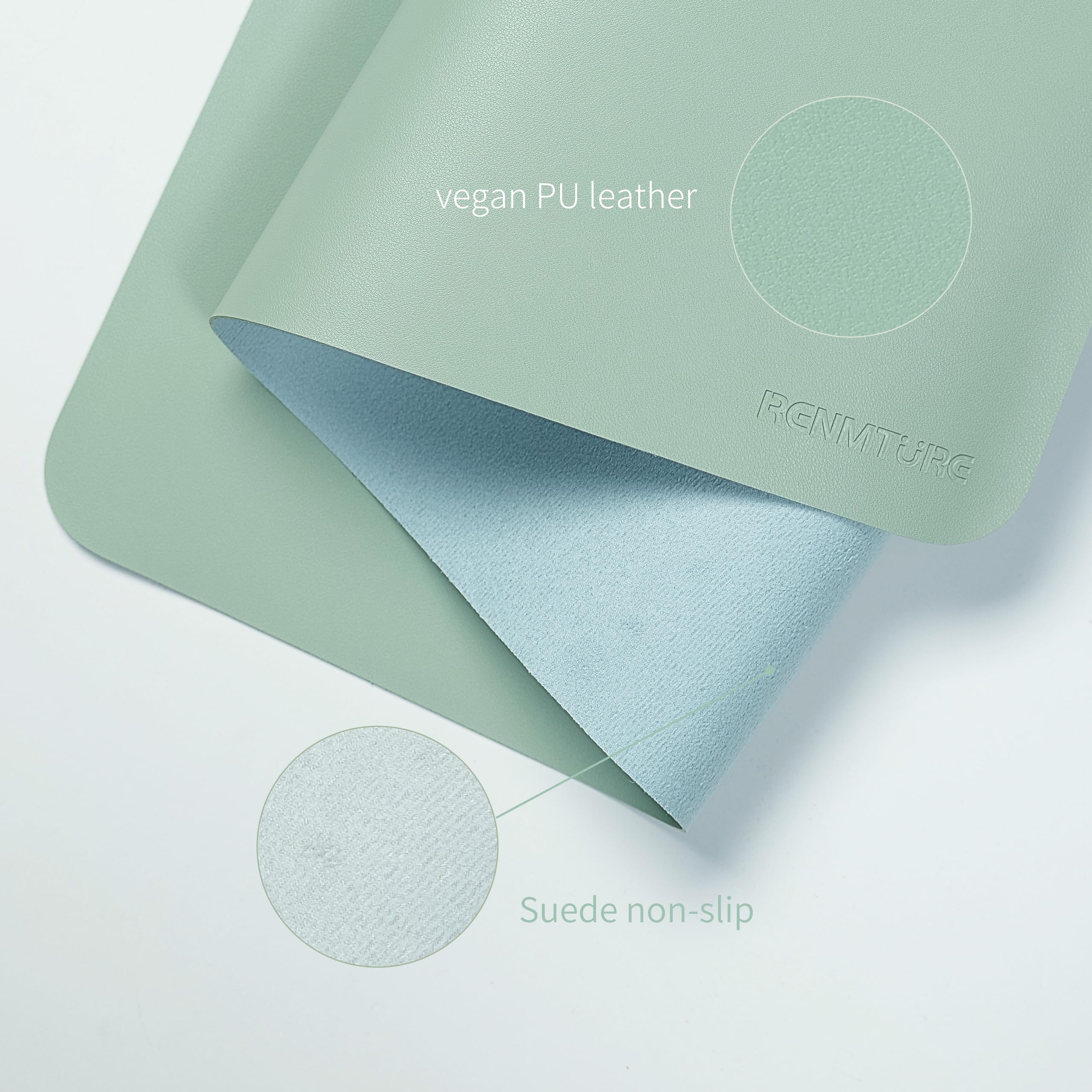Premium PU Leather Mouse Pad - Large 32